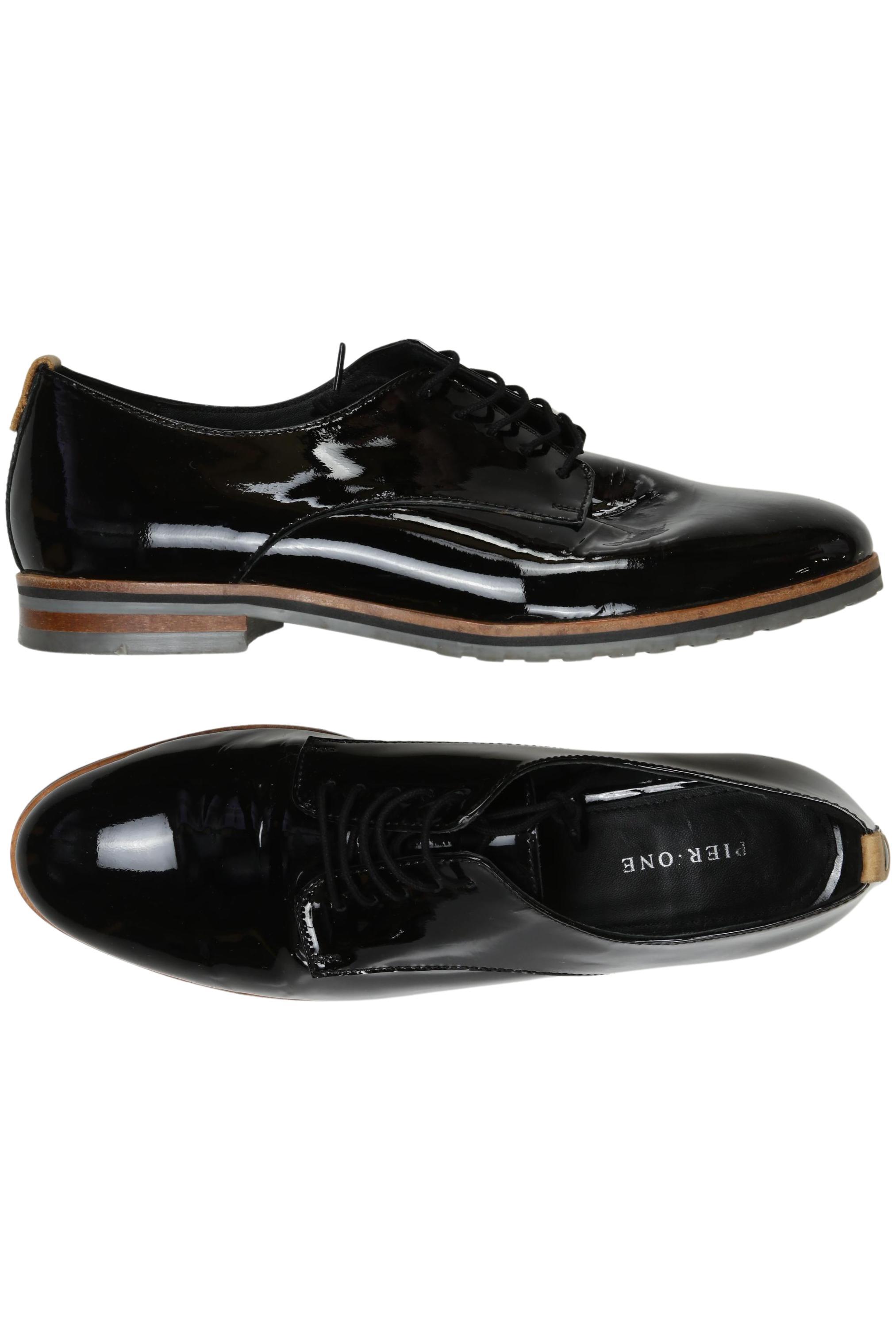 

pier one Damen Halbschuh, schwarz, Gr. 40