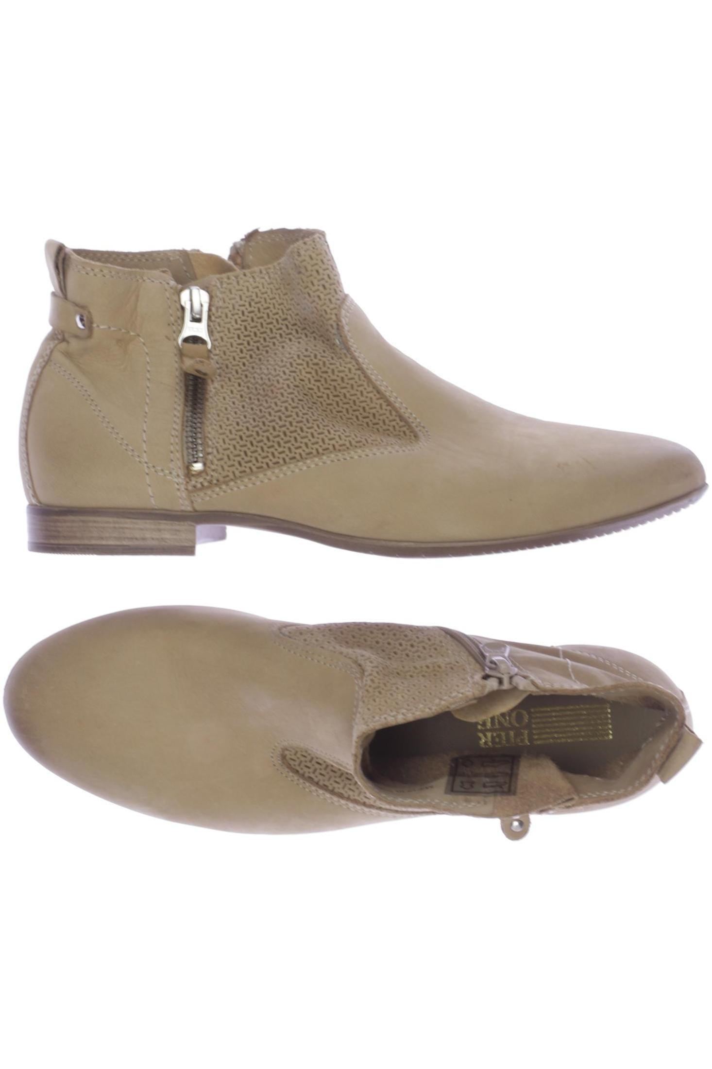 

pier one Damen Stiefelette, beige, Gr. 37