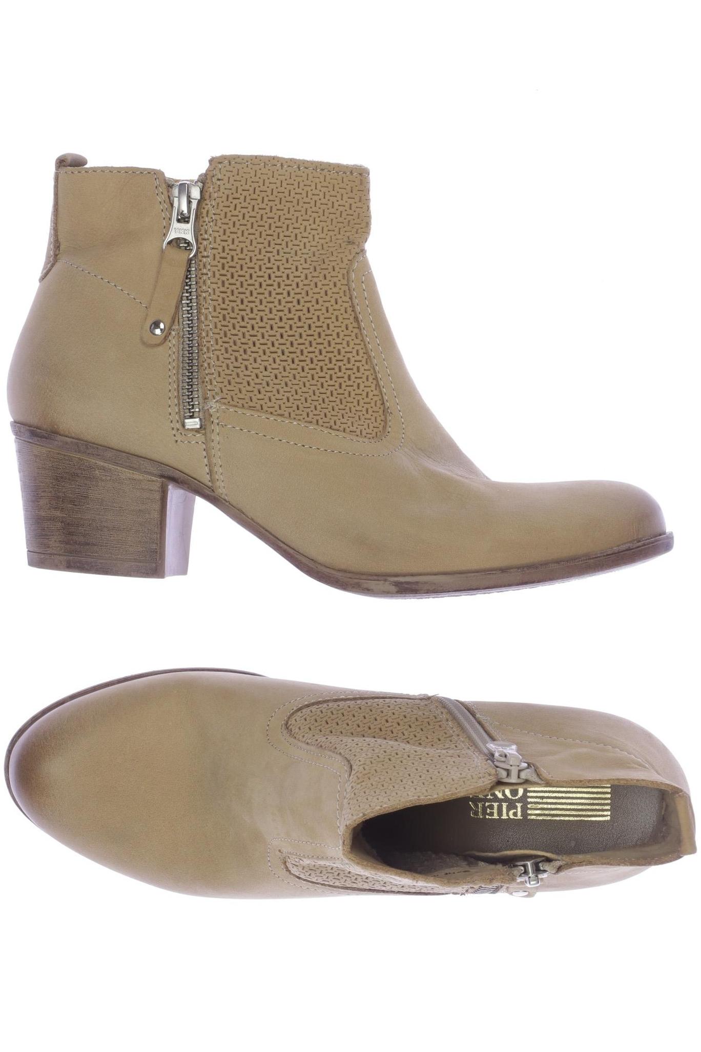 

pier one Damen Stiefelette, beige, Gr. 36