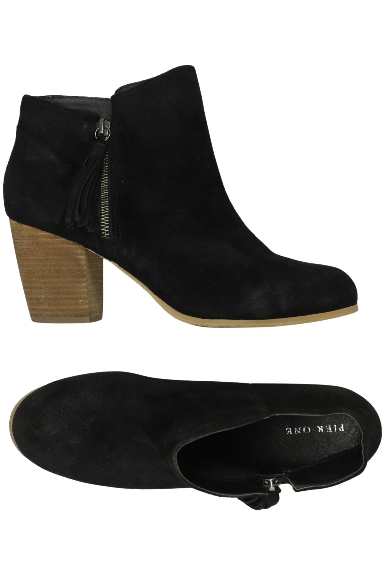 

pier one Damen Stiefelette, schwarz, Gr. 42