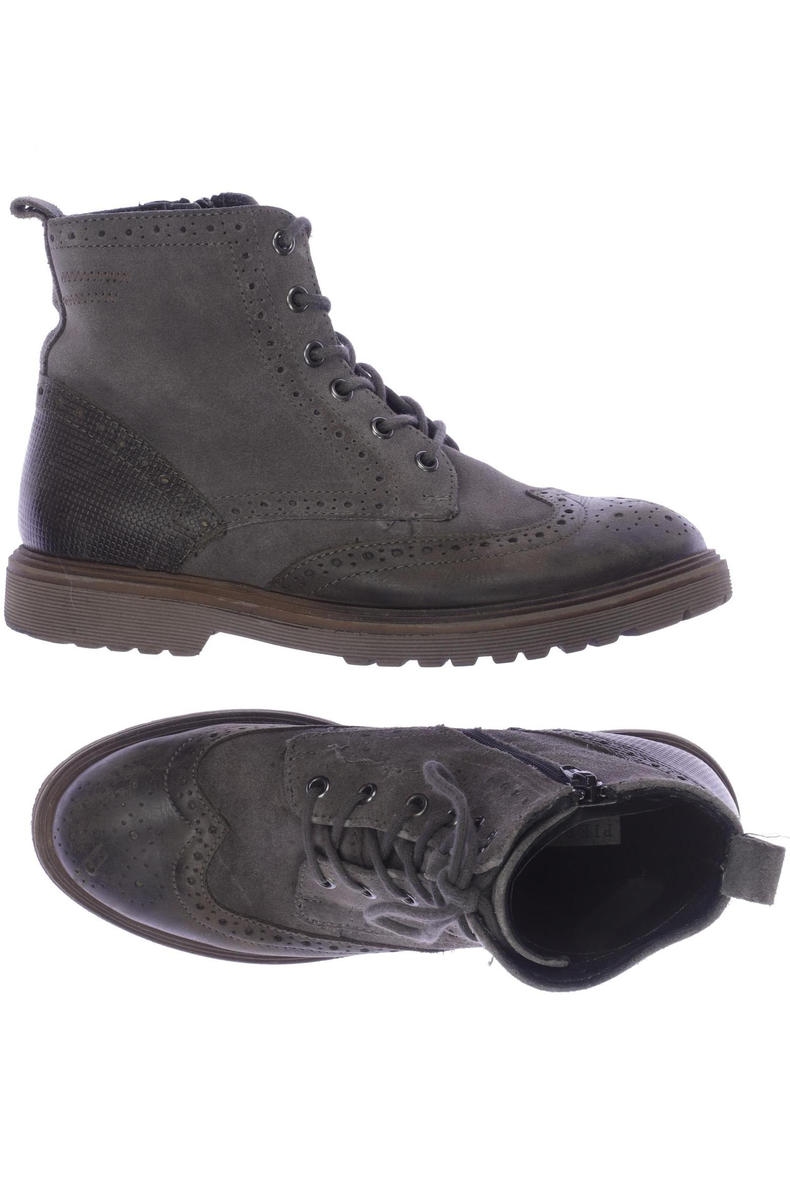 

pier one Damen Stiefelette, grau, Gr. 38