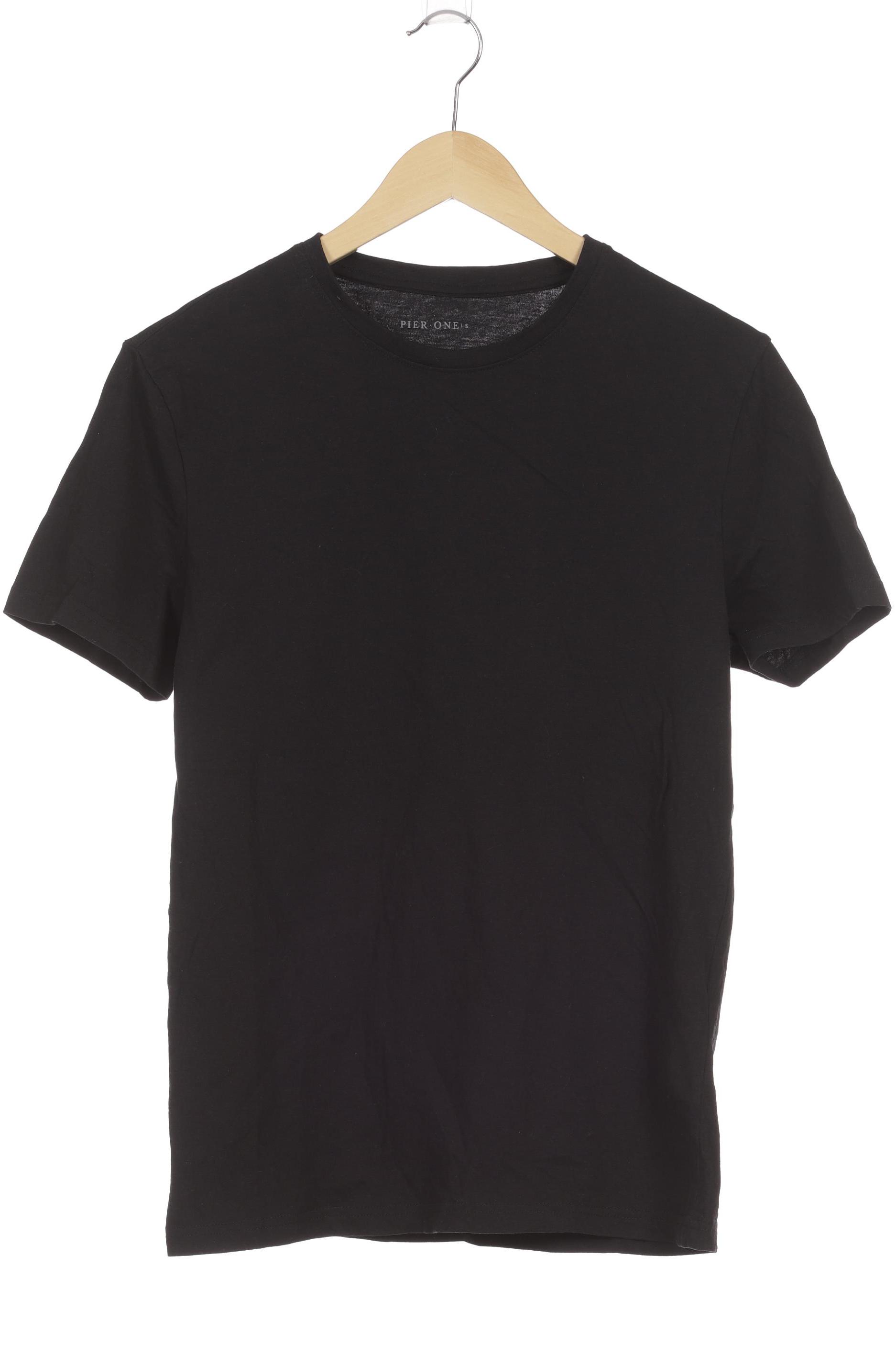 

pier one Damen T-Shirt, schwarz, Gr. 38