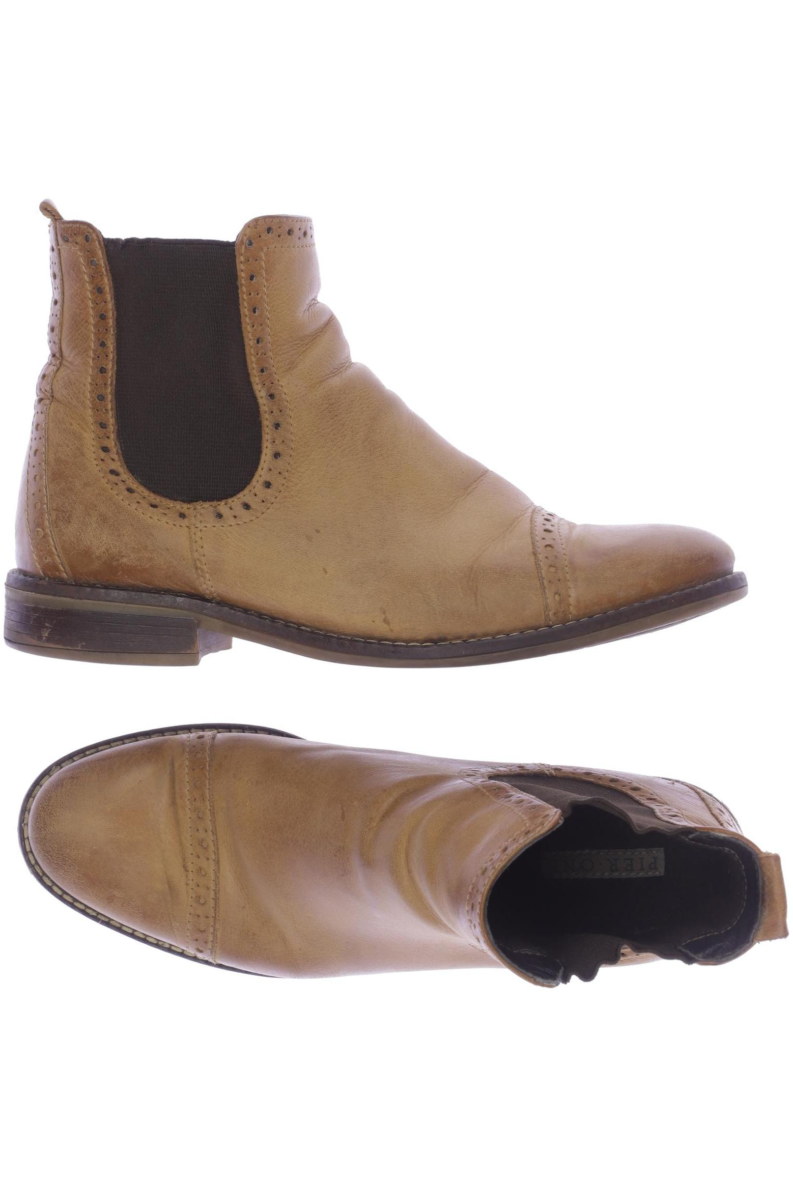 

pier one Damen Stiefelette, braun, Gr. 38