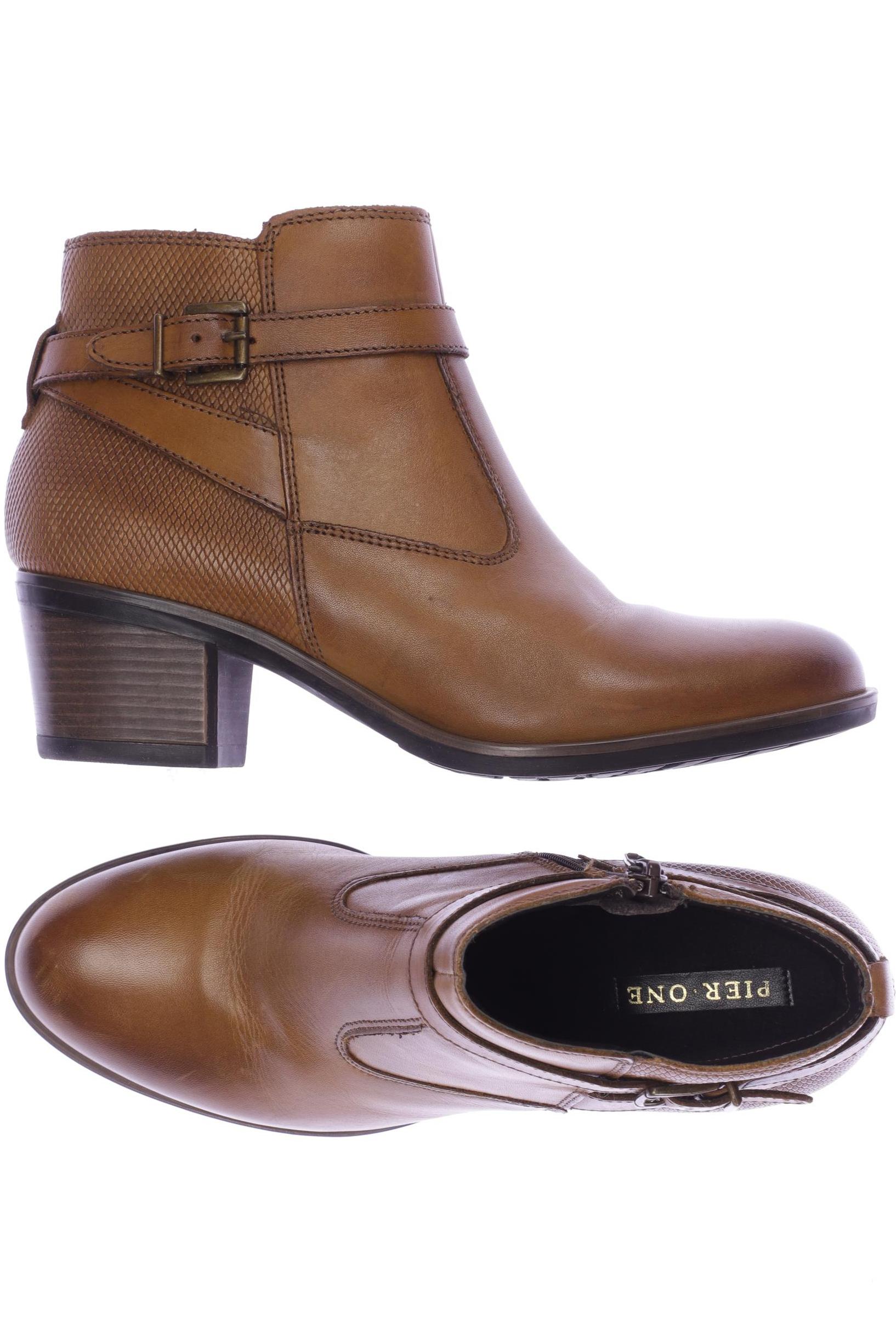 

pier one Damen Stiefelette, braun, Gr. 37