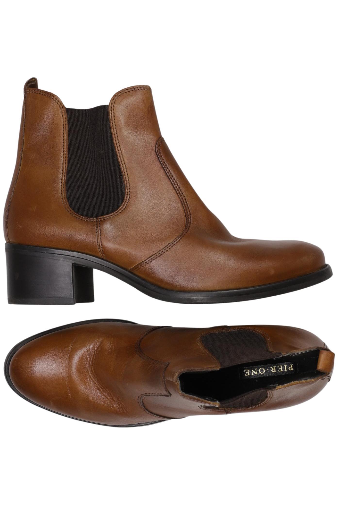 

pier one Damen Stiefelette, braun, Gr. 40