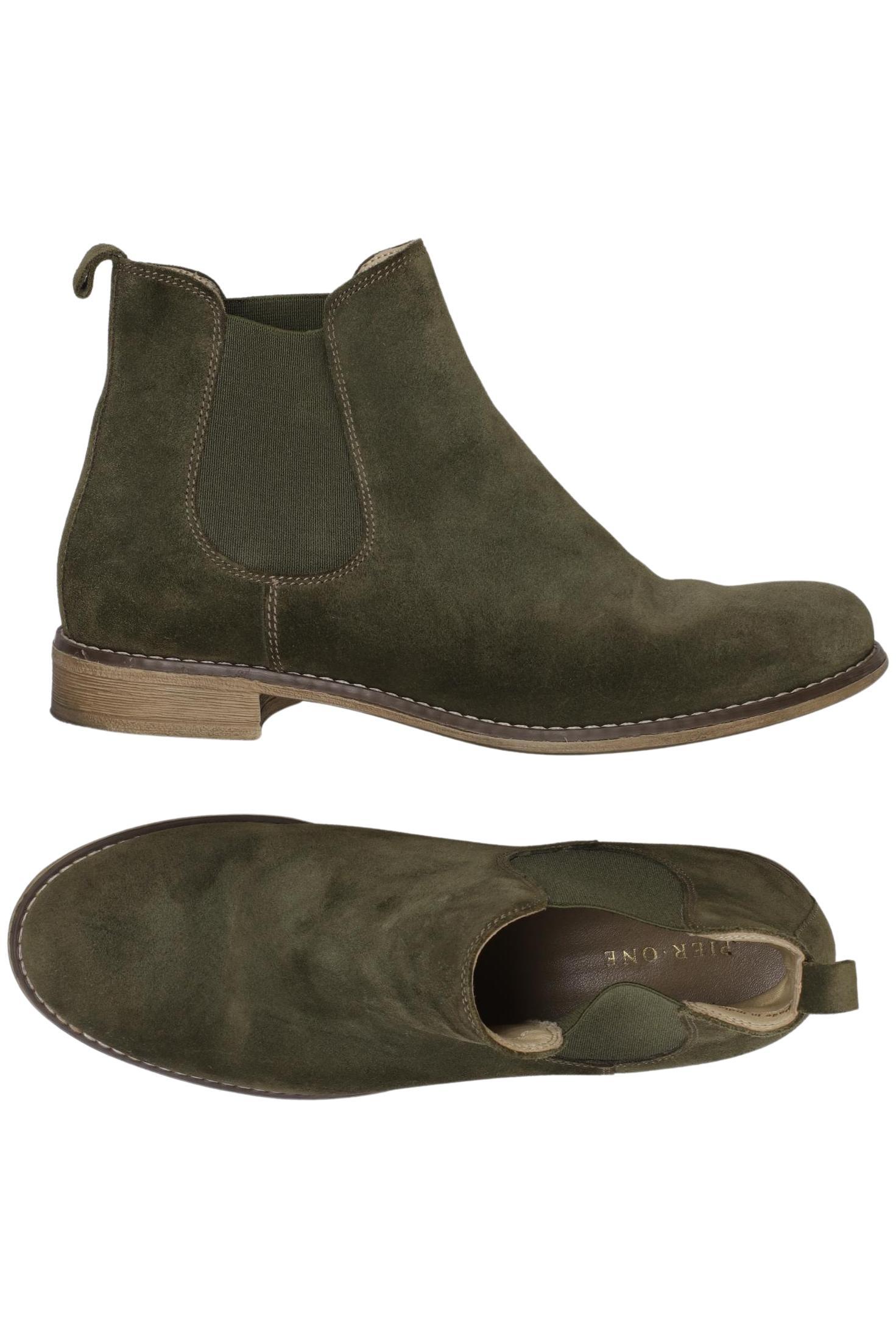 

pier one Damen Stiefelette, grün, Gr. 37