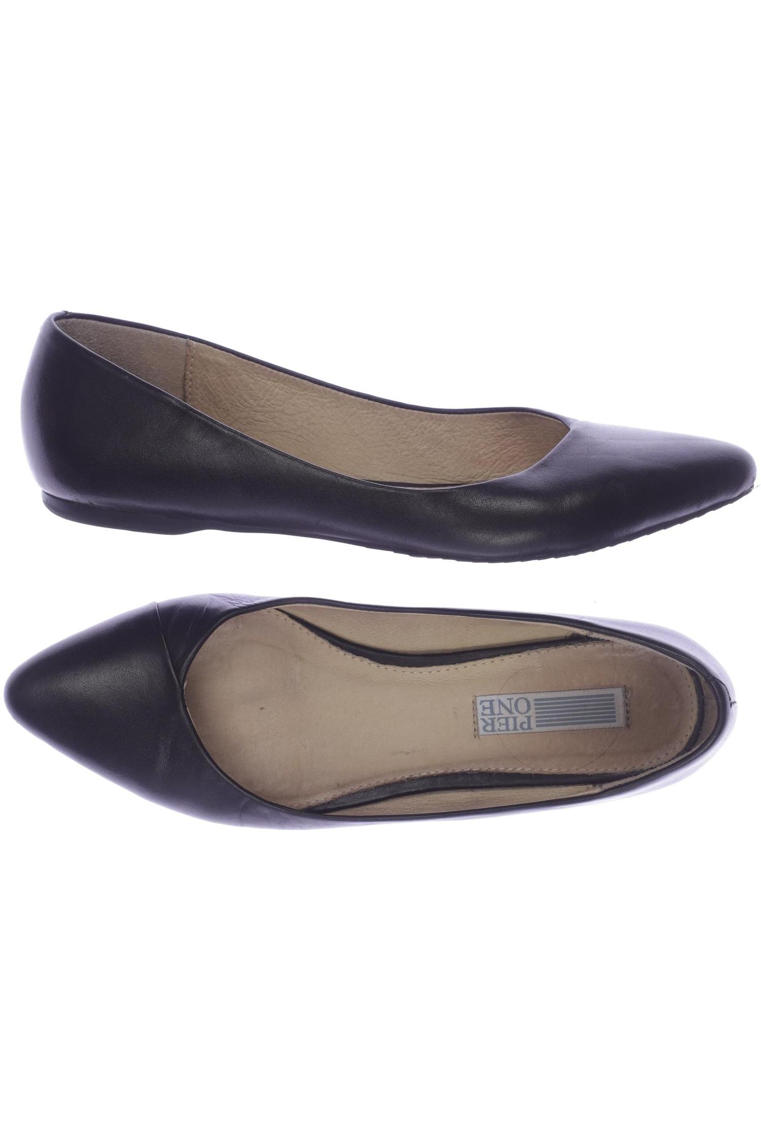 

pier one Damen Ballerinas, schwarz, Gr. 36