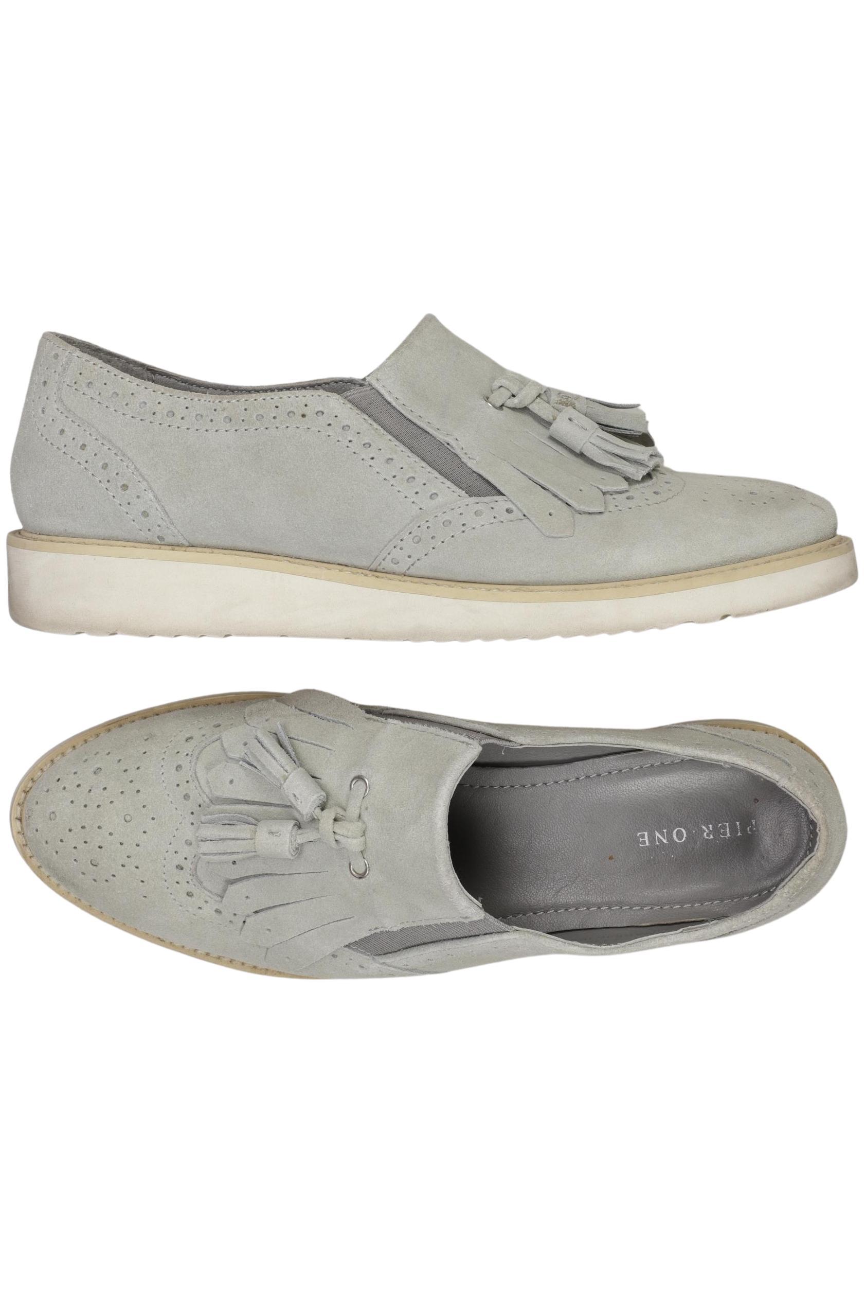 

pier one Damen Halbschuh, grau, Gr. 39