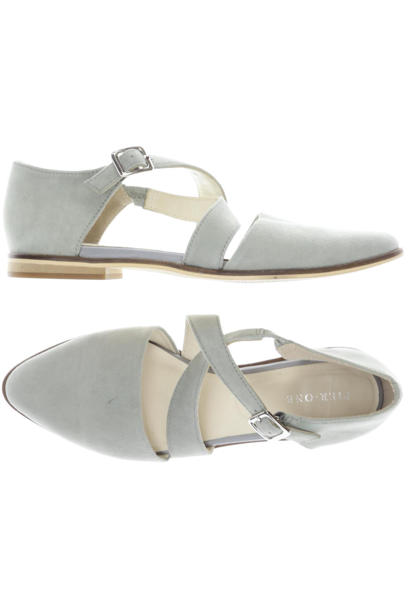 

pier one Damen Ballerinas, hellgrün, Gr. 37
