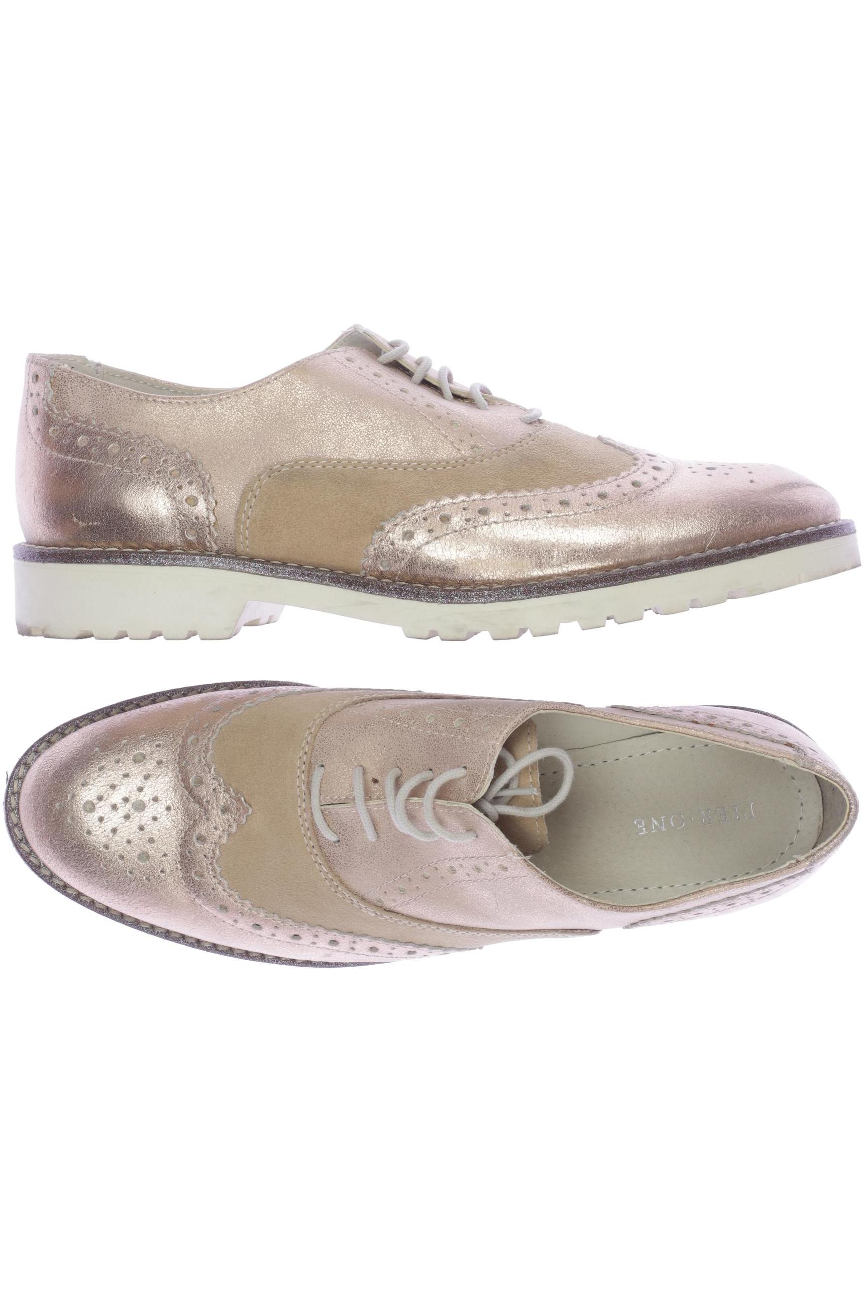 

pier one Damen Halbschuh, beige, Gr. 40