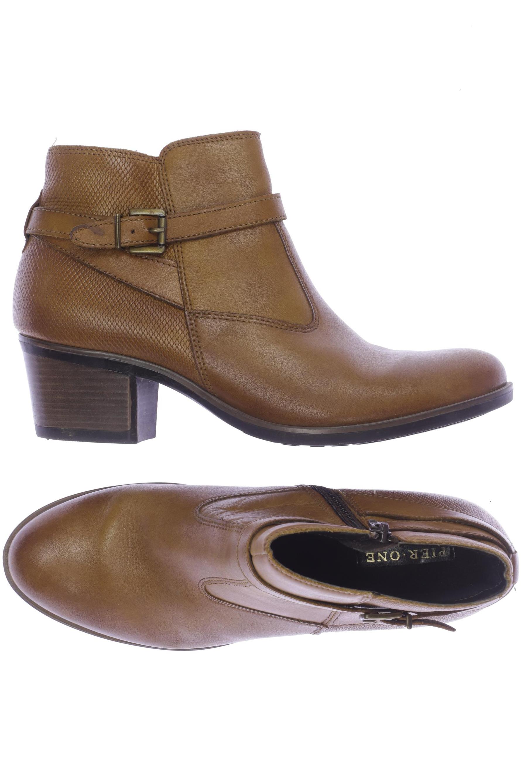 

pier one Damen Stiefelette, braun, Gr. 39