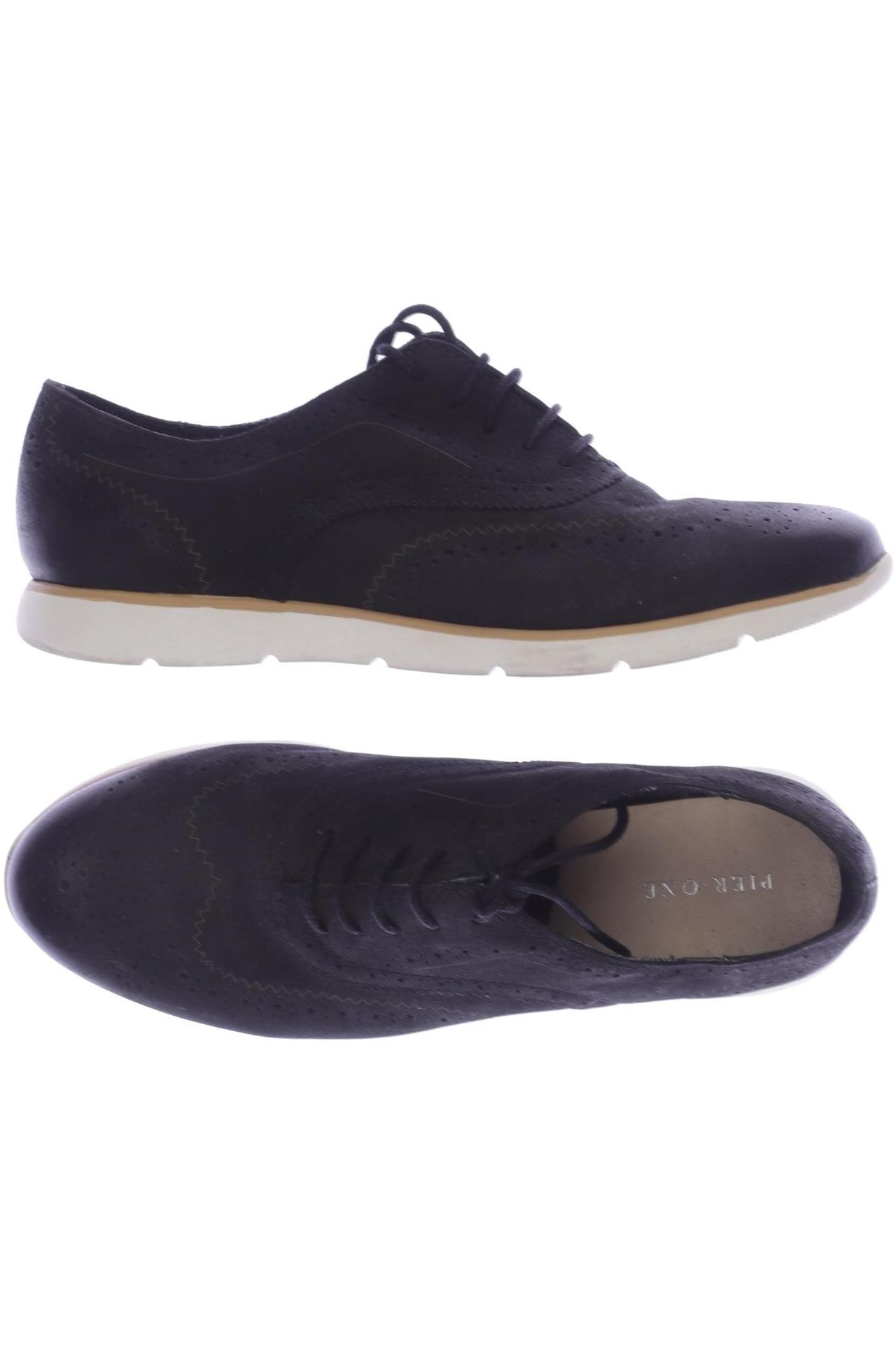 

pier one Damen Halbschuh, schwarz, Gr. 39