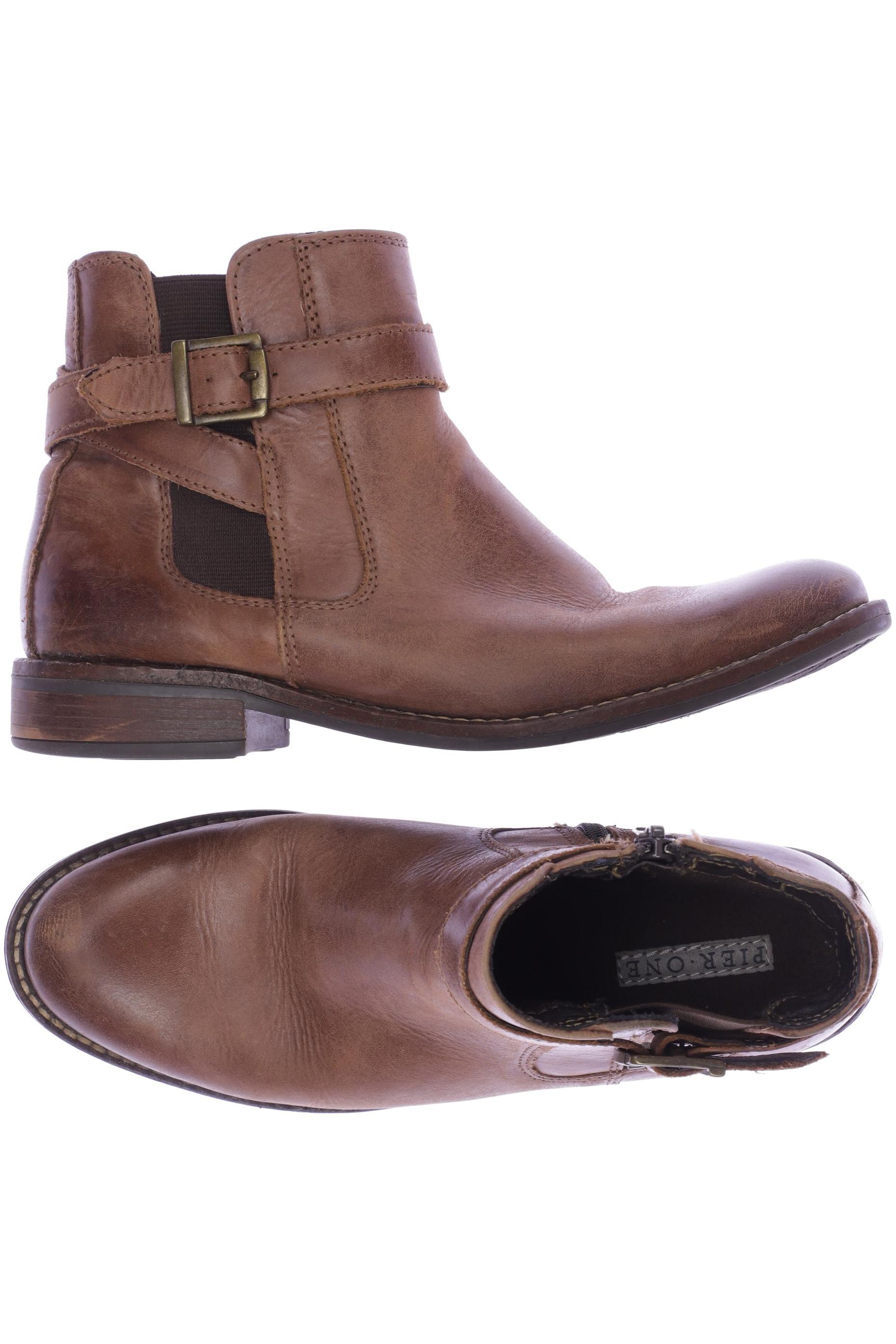 

pier one Damen Stiefelette, braun, Gr. 37
