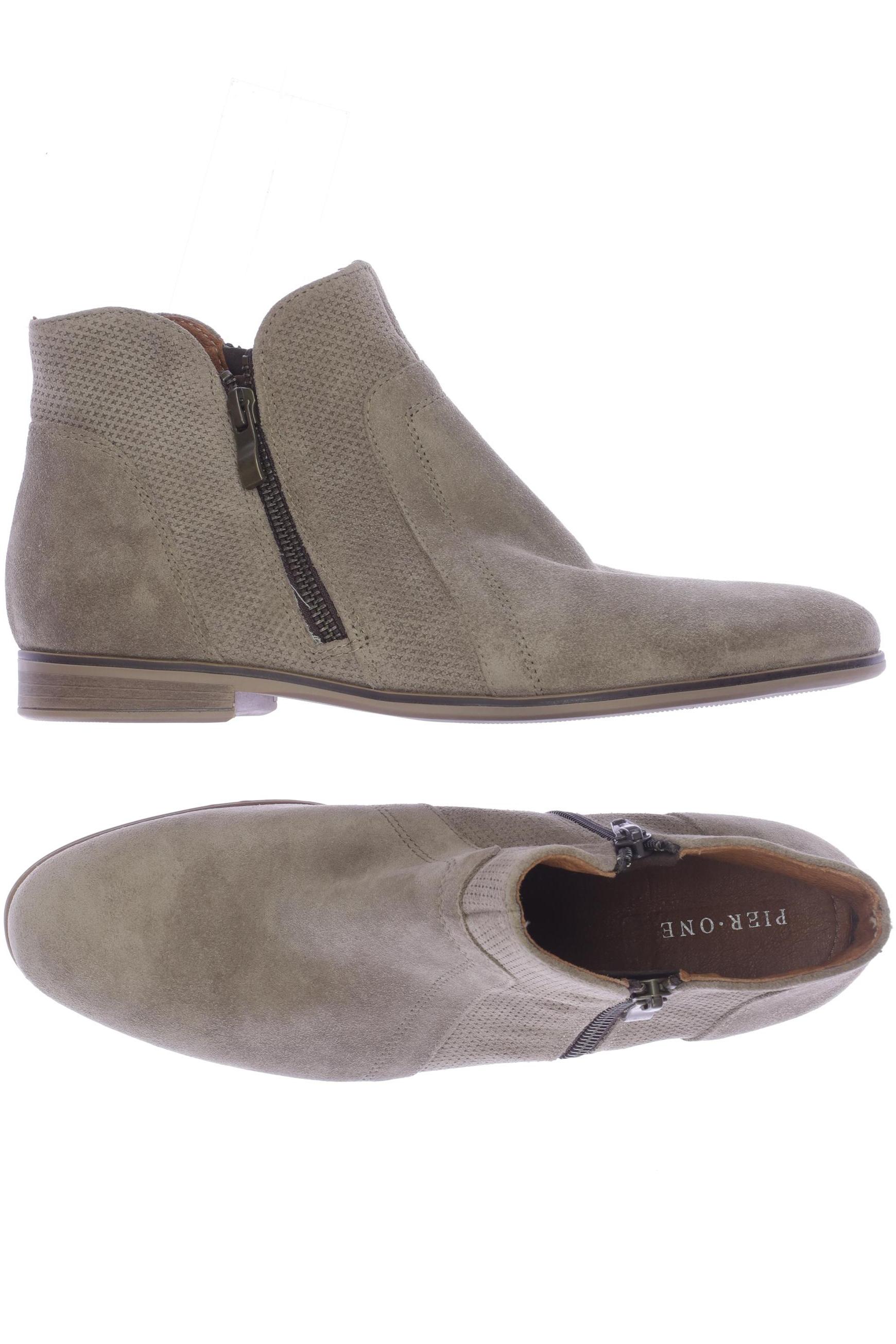 

pier one Damen Stiefelette, beige, Gr. 39
