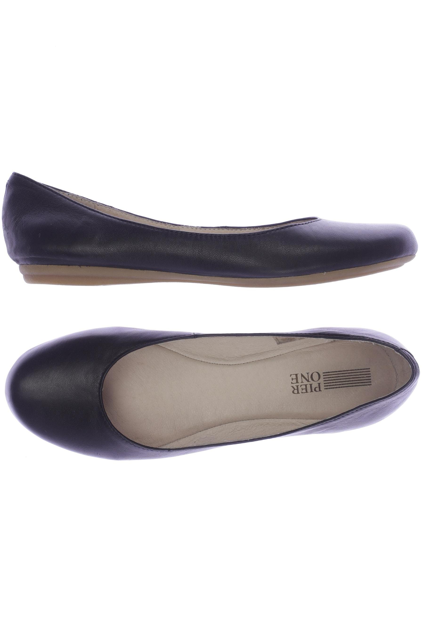 

pier one Damen Ballerinas, schwarz