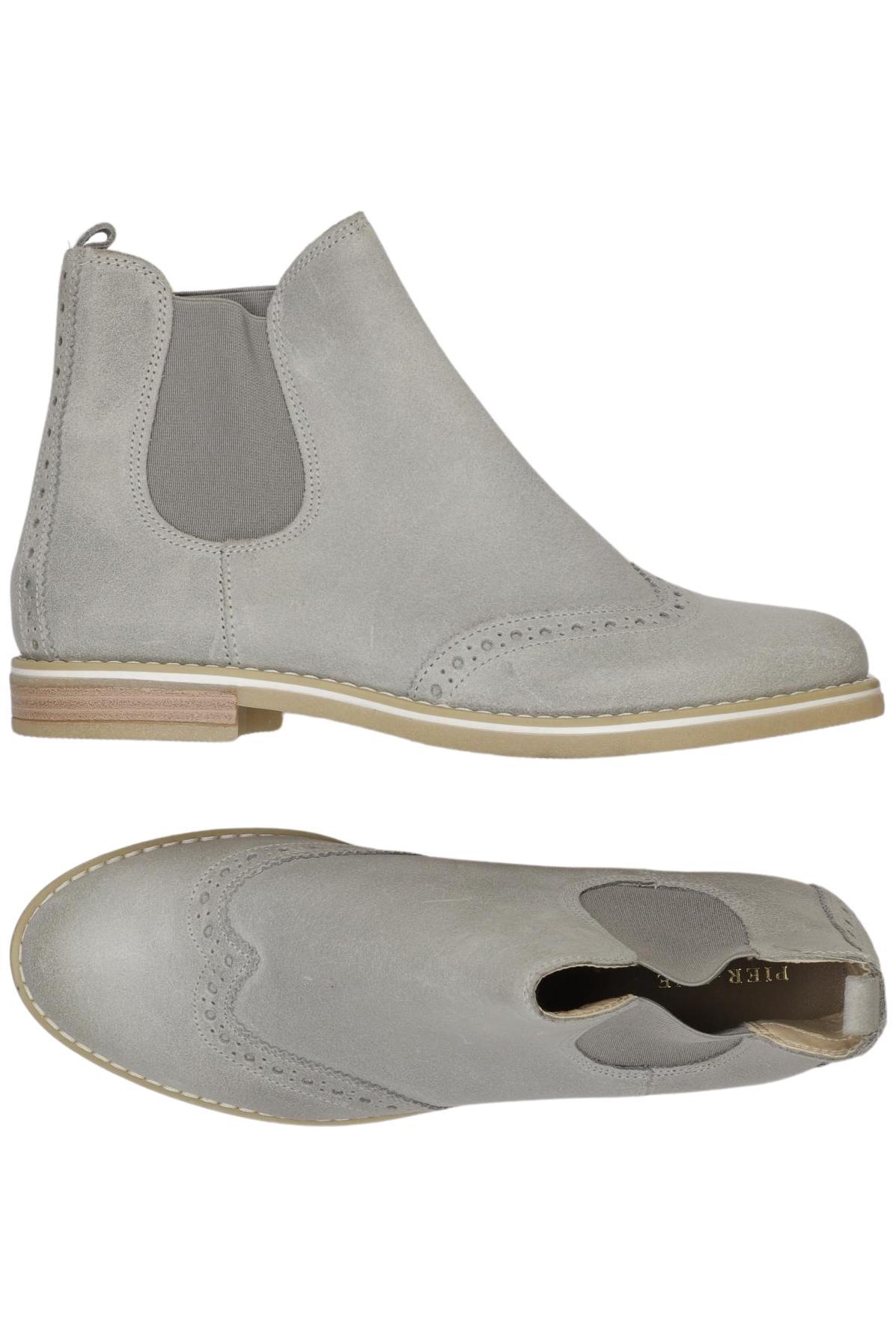 

pier one Damen Stiefelette, grau, Gr. 38
