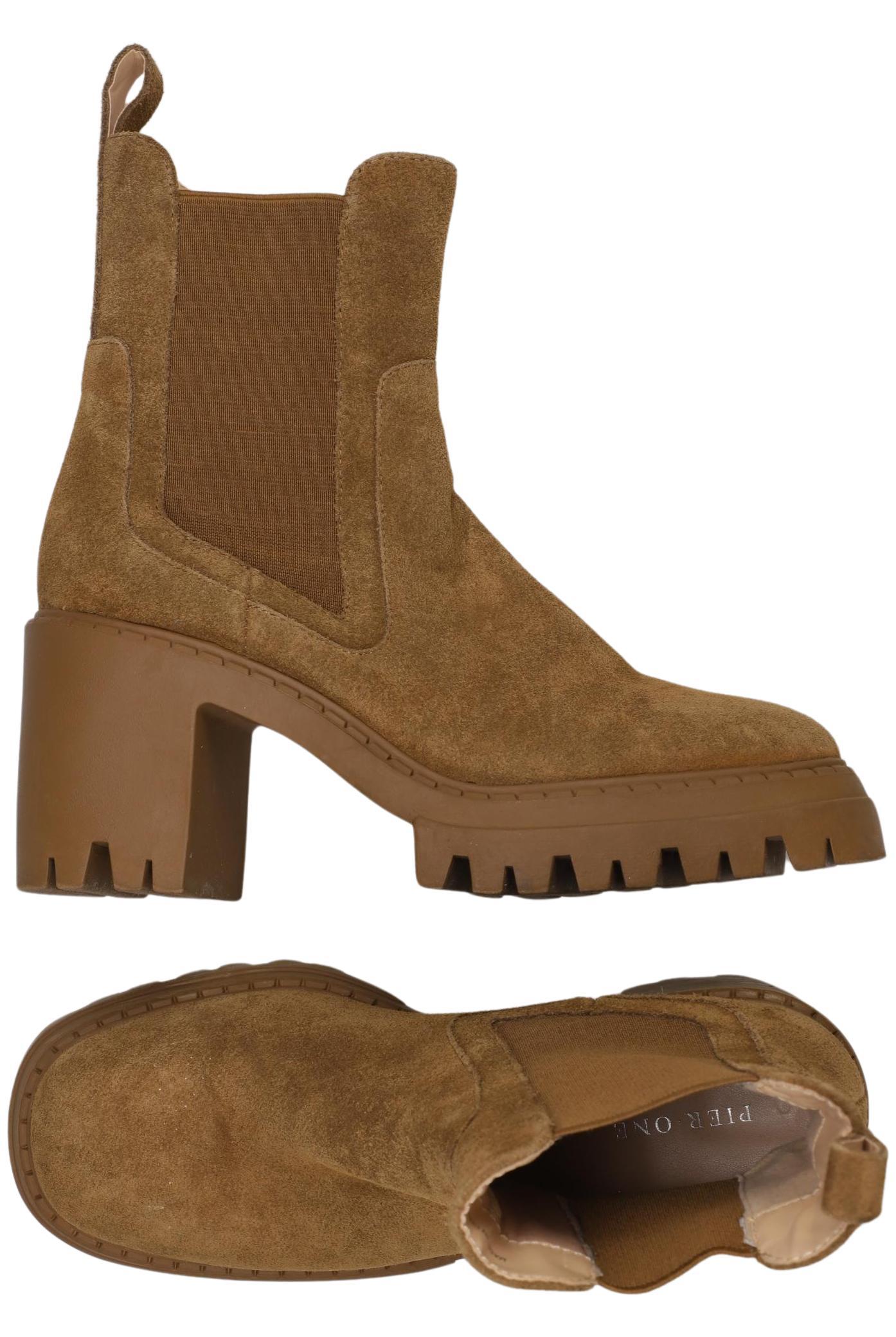 

pier one Damen Stiefelette, braun, Gr. 37