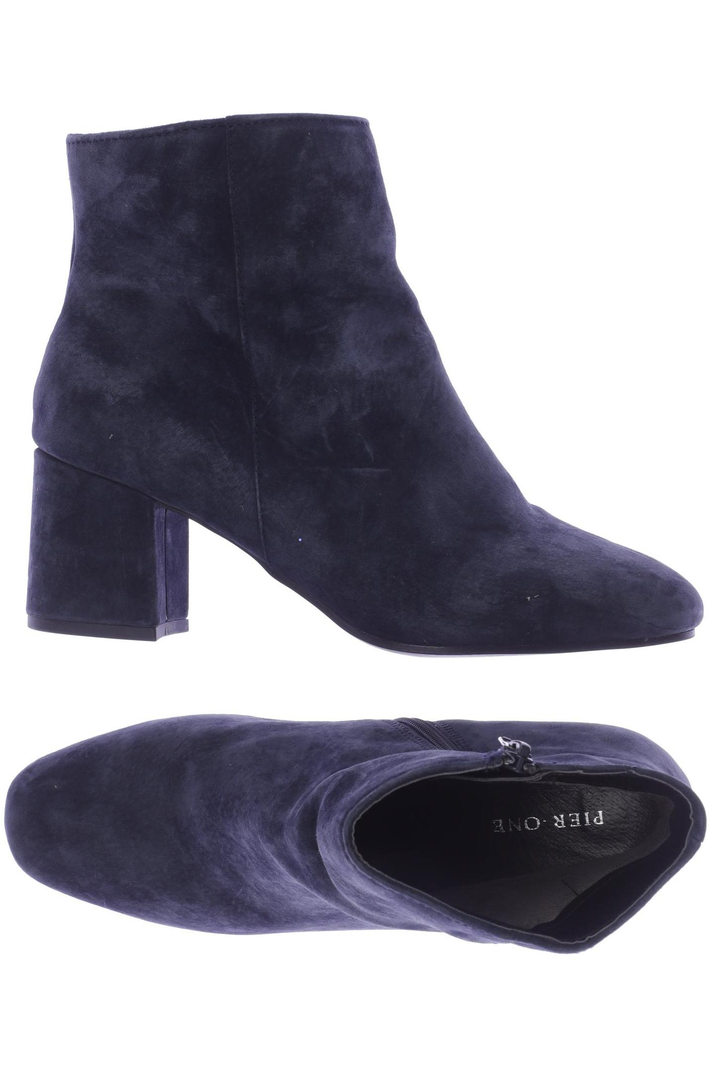 

pier one Damen Stiefelette, marineblau