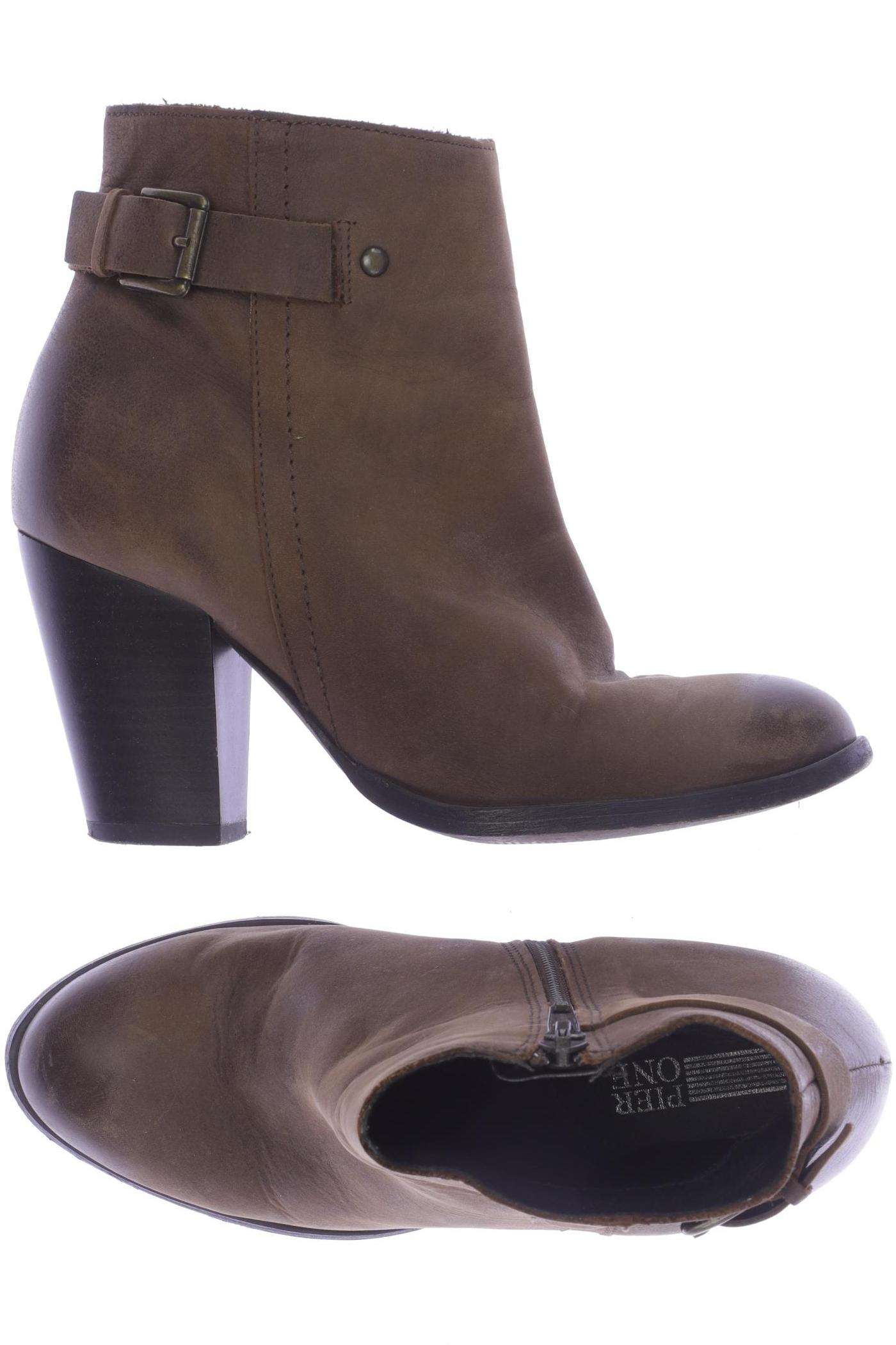 

pier one Damen Stiefelette, braun, Gr. 36