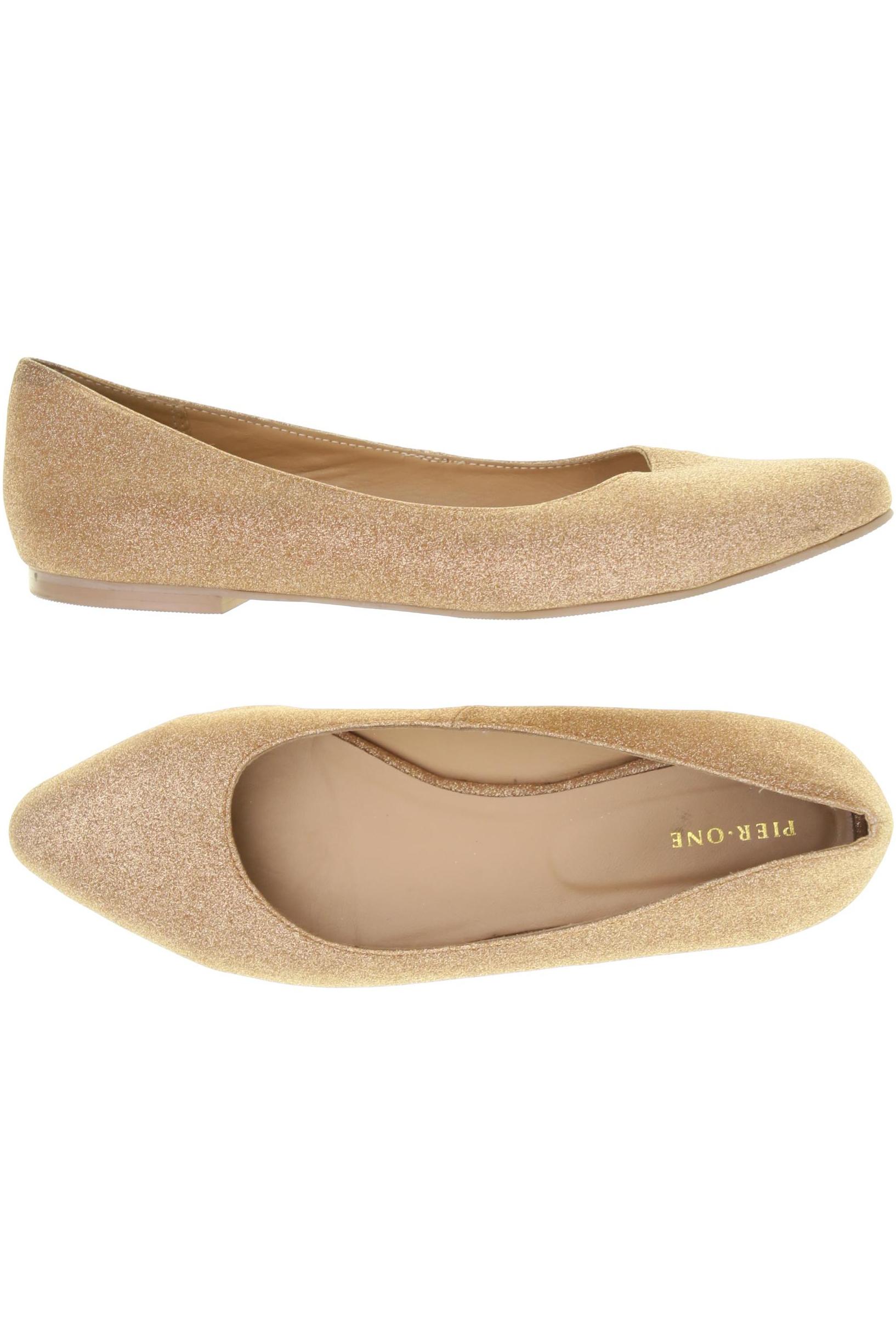 

pier one Damen Ballerinas, beige, Gr. 42