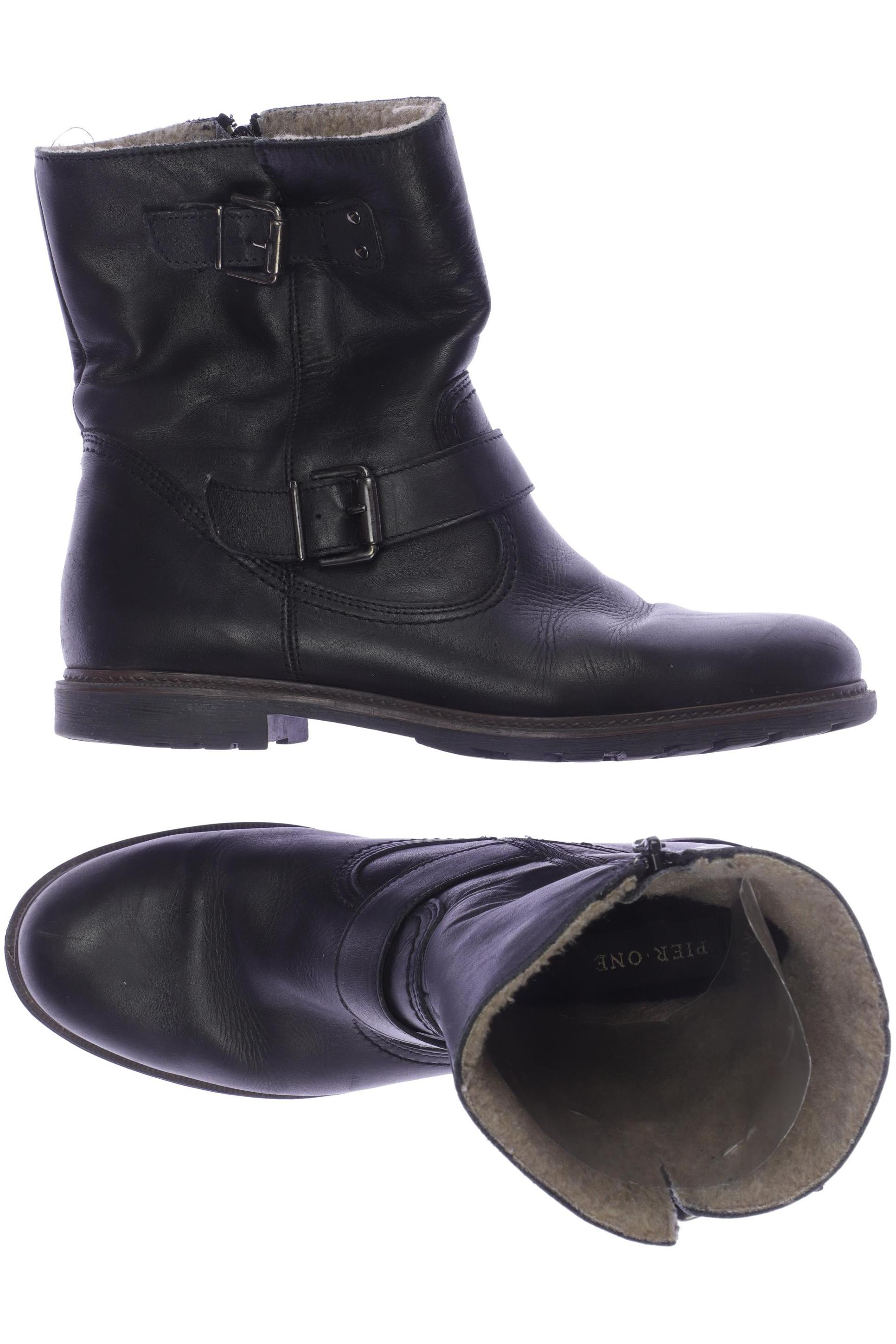 

pier one Damen Stiefelette, schwarz