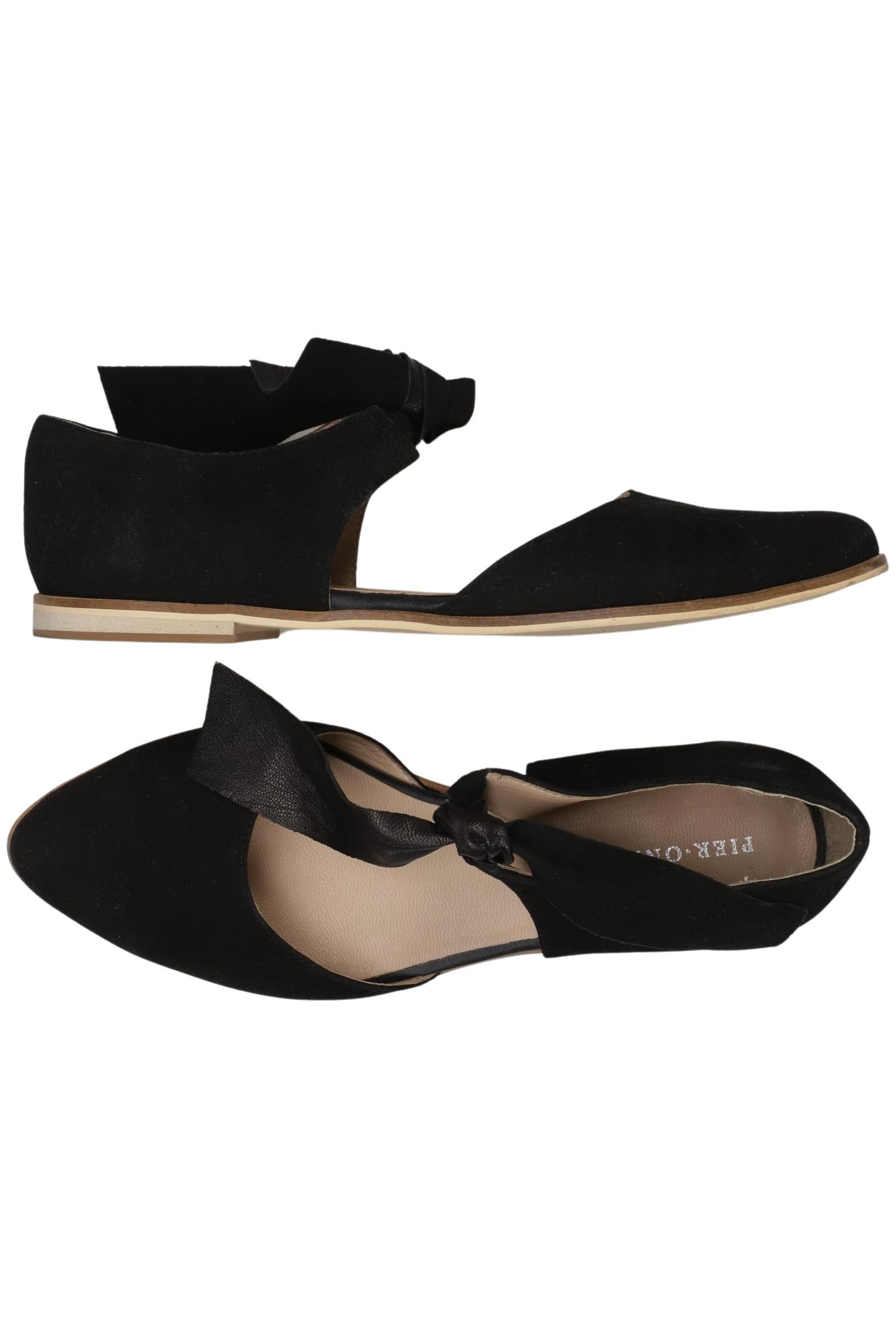 

pier one Damen Ballerinas, schwarz, Gr. 40