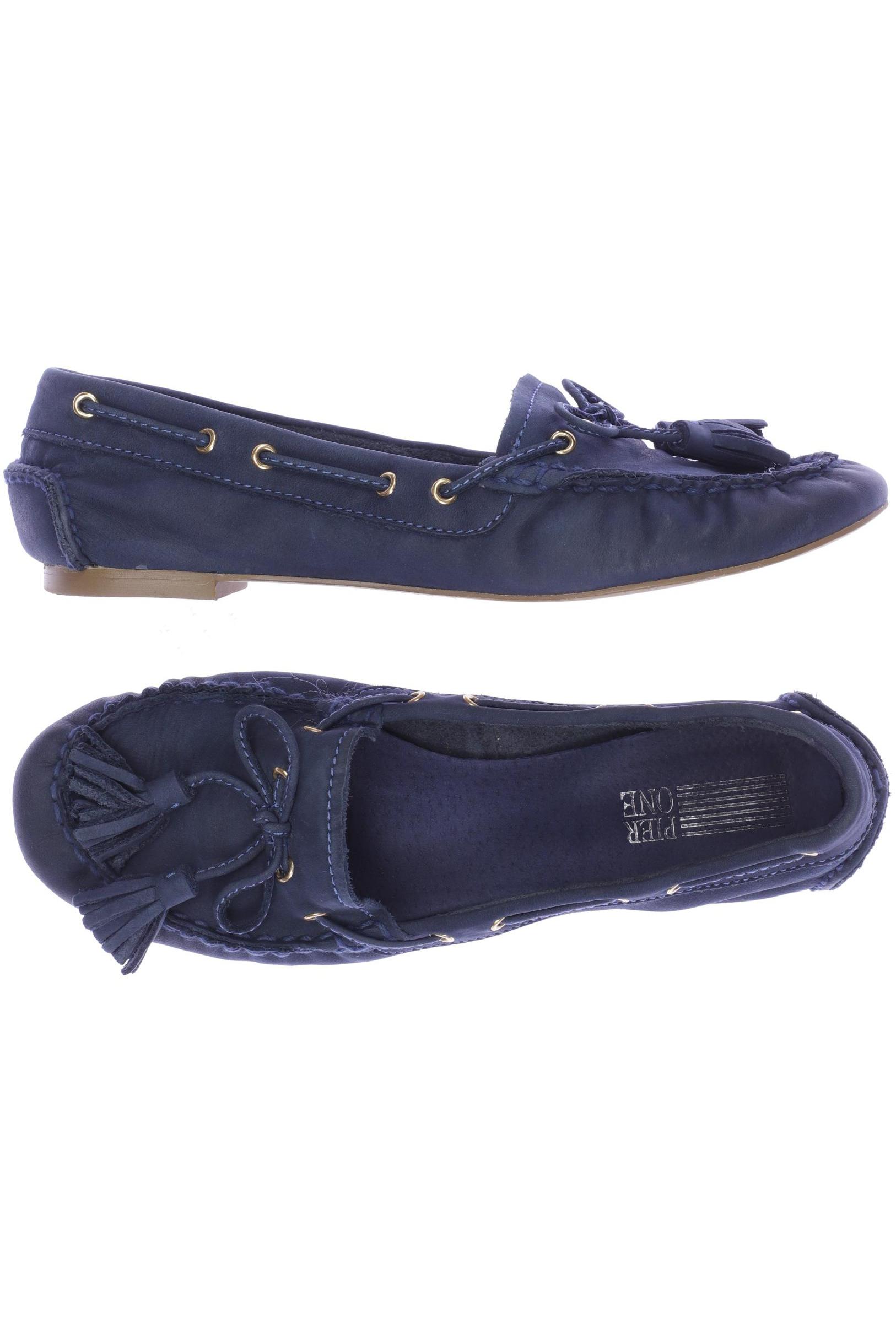 

pier one Damen Halbschuh, marineblau, Gr. 38