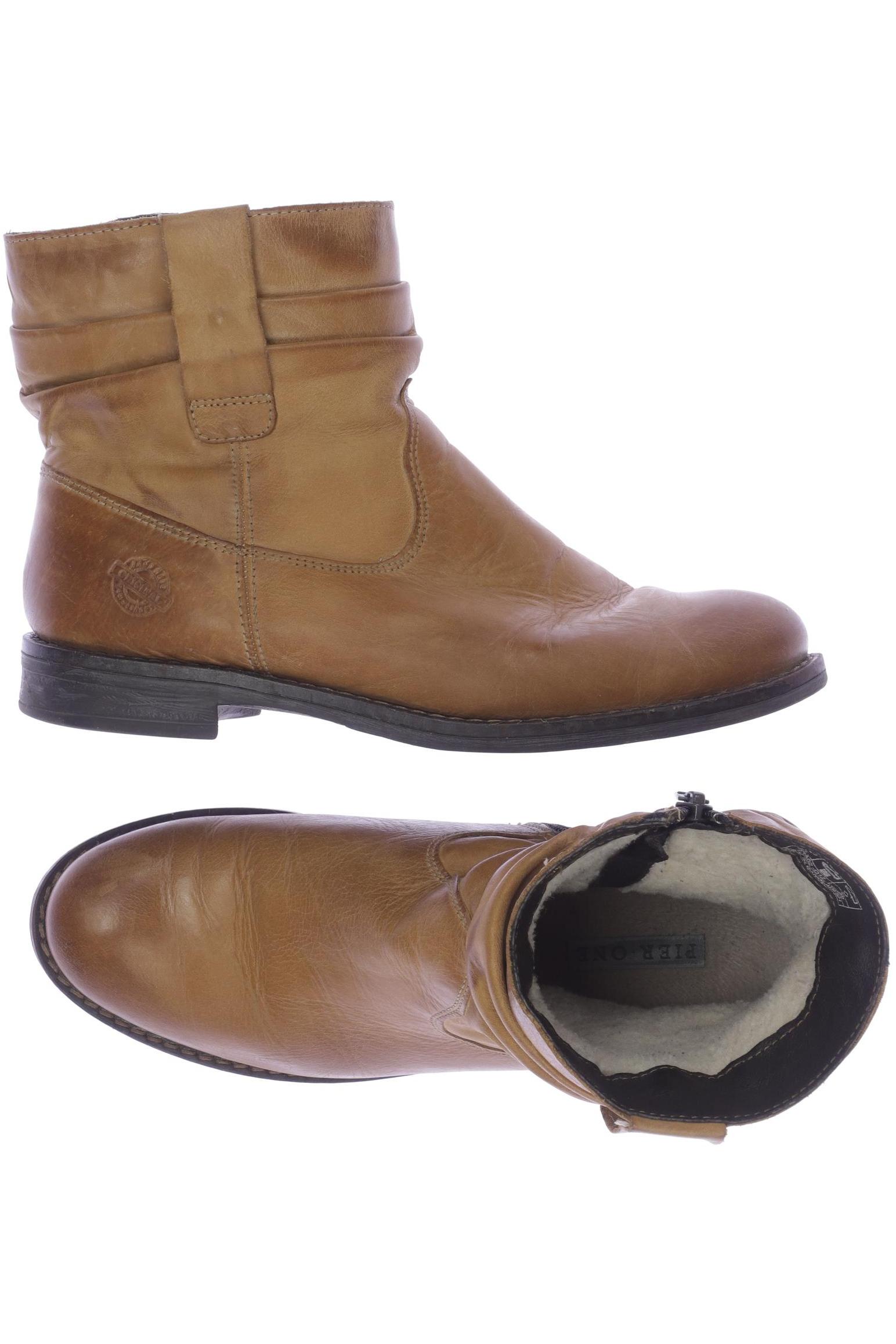 

pier one Damen Stiefelette, braun, Gr. 39