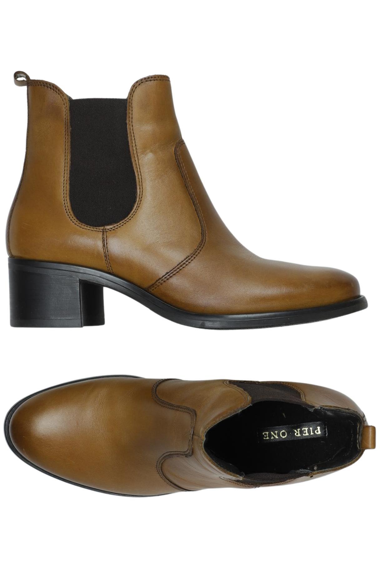 

pier one Damen Stiefelette, braun, Gr. 37