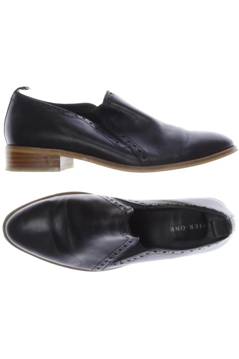 

pier one Damen Halbschuh, schwarz, Gr. 38