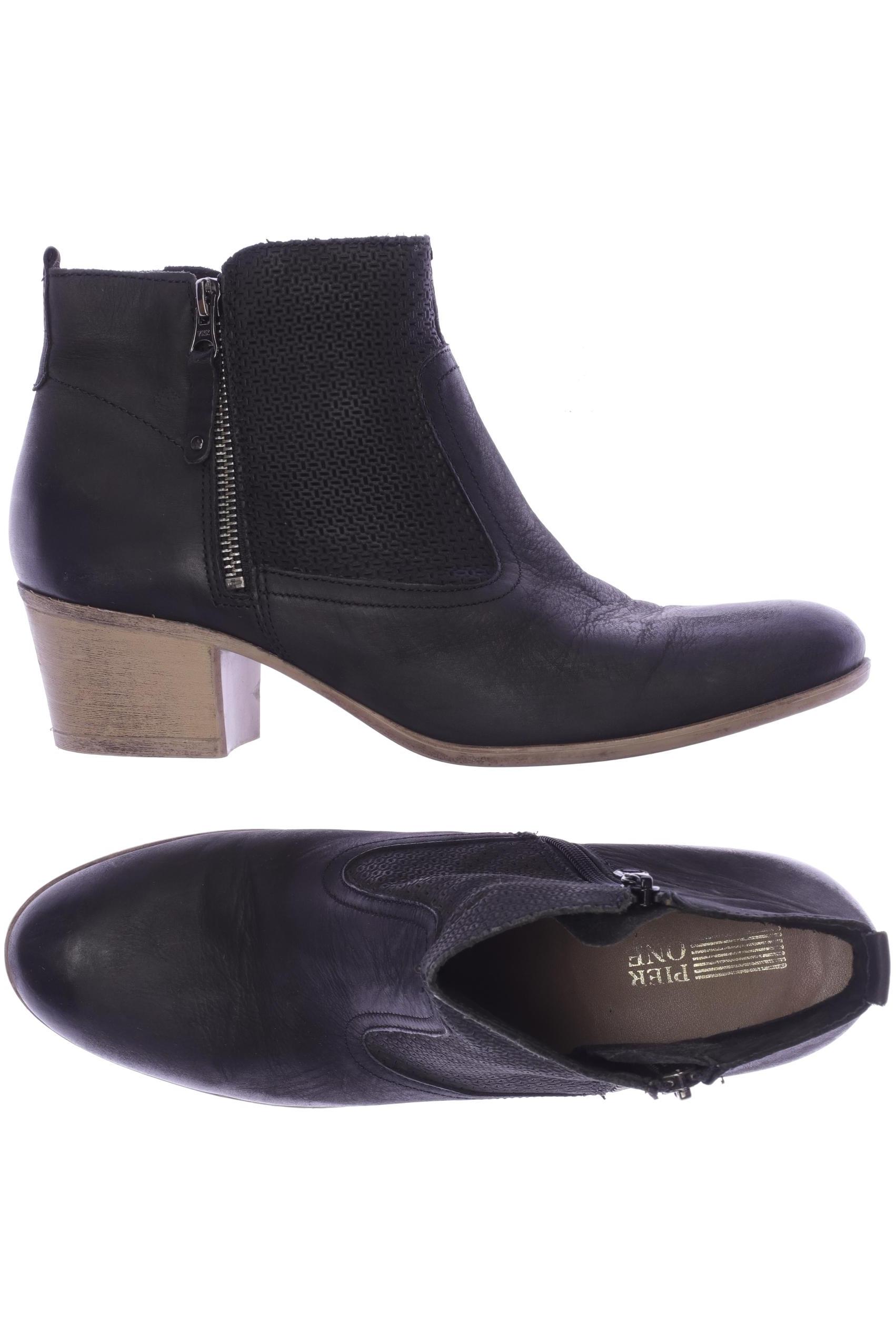 

pier one Damen Stiefelette, schwarz, Gr. 42