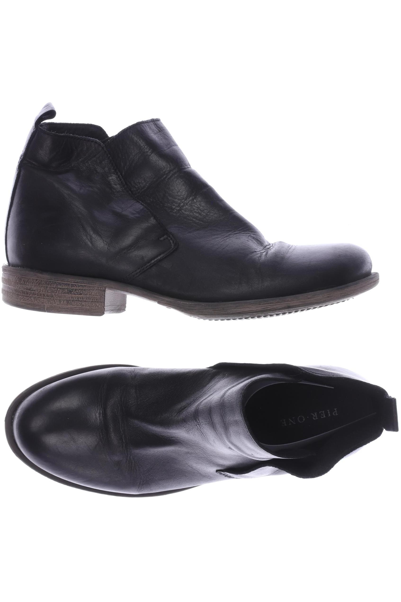 

pier one Damen Stiefelette, schwarz, Gr. 38