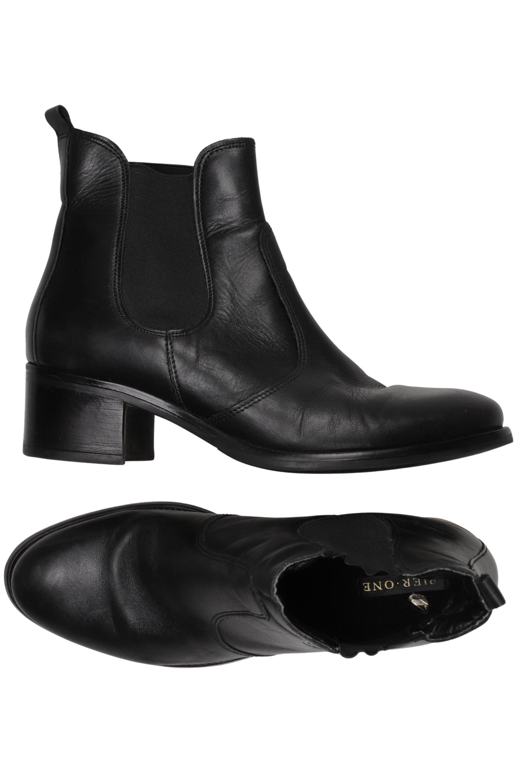 

pier one Damen Stiefelette, schwarz, Gr. 39