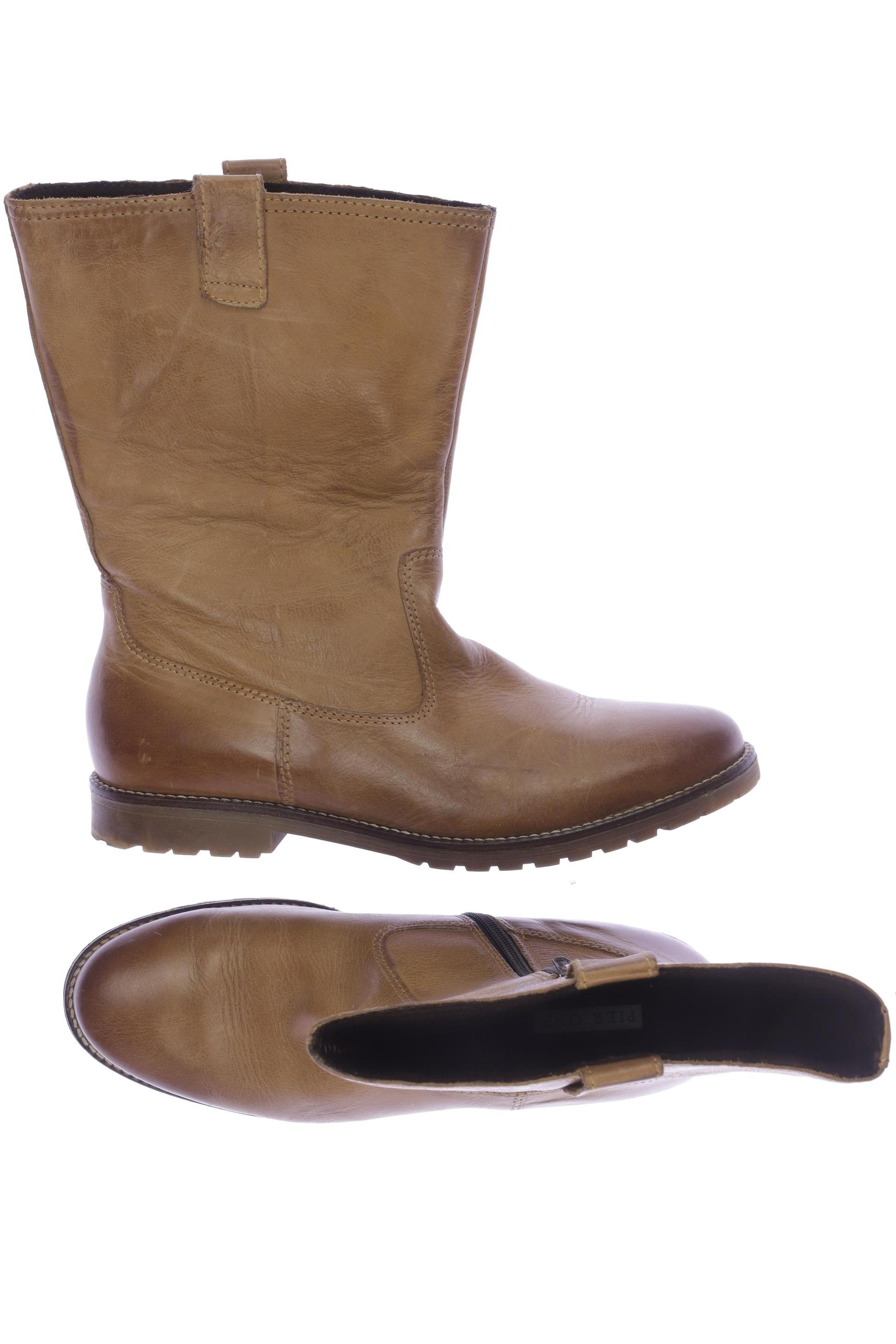 

pier one Damen Stiefelette, braun, Gr. 42