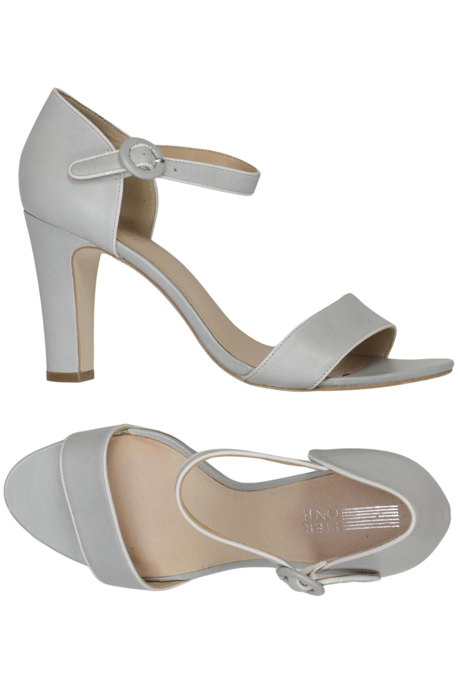 

pier one Damen Sandale, hellblau, Gr. 39