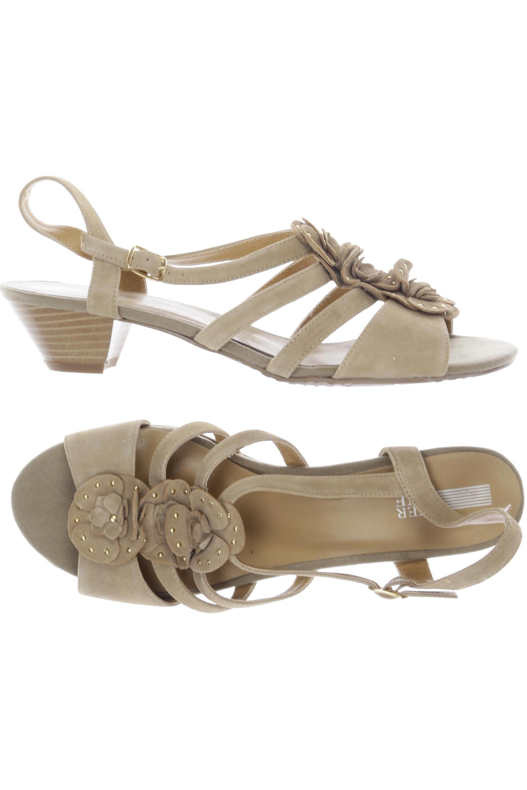 

pier one Damen Sandale, beige, Gr. 42