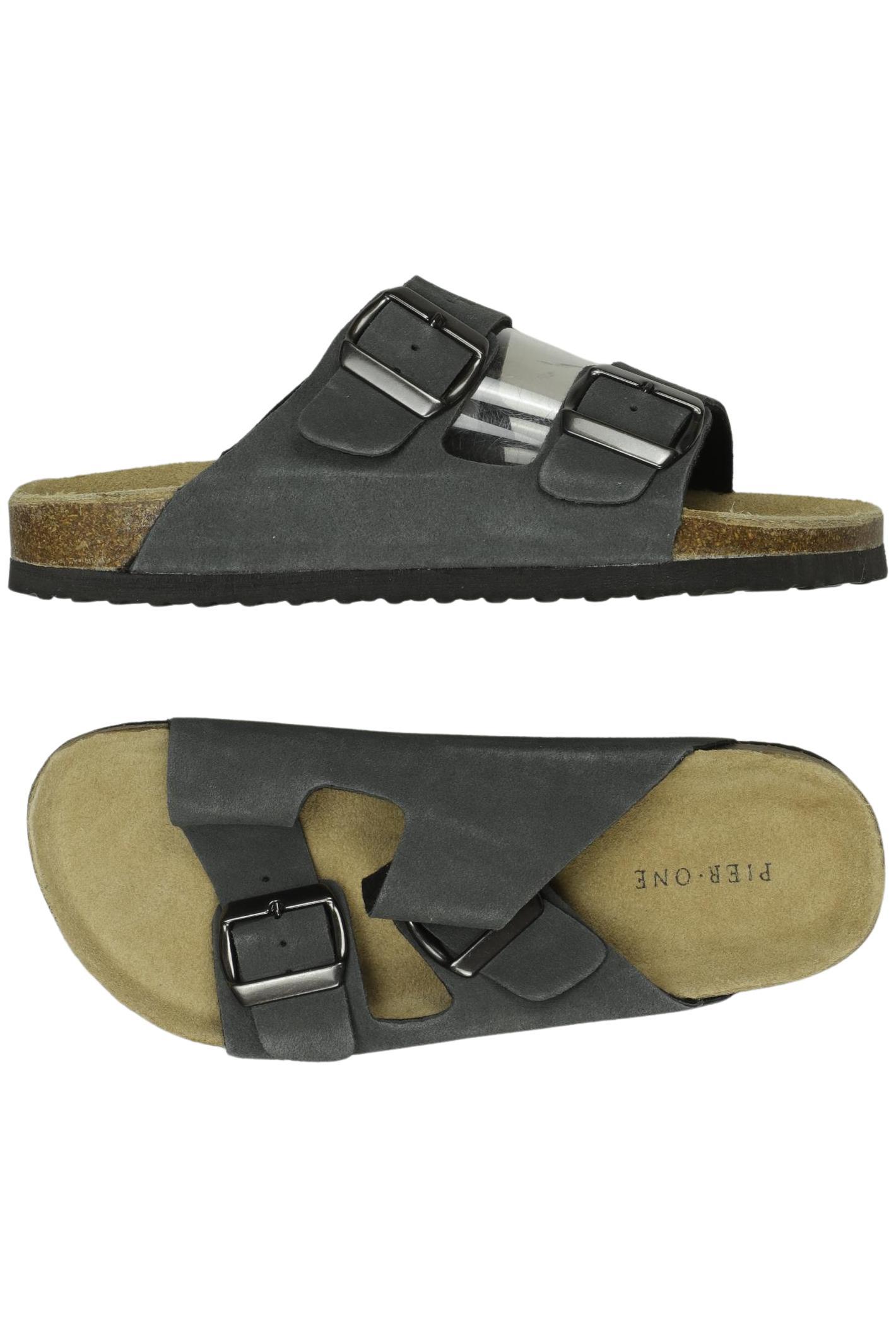 

pier one Damen Sandale, grau, Gr. 39