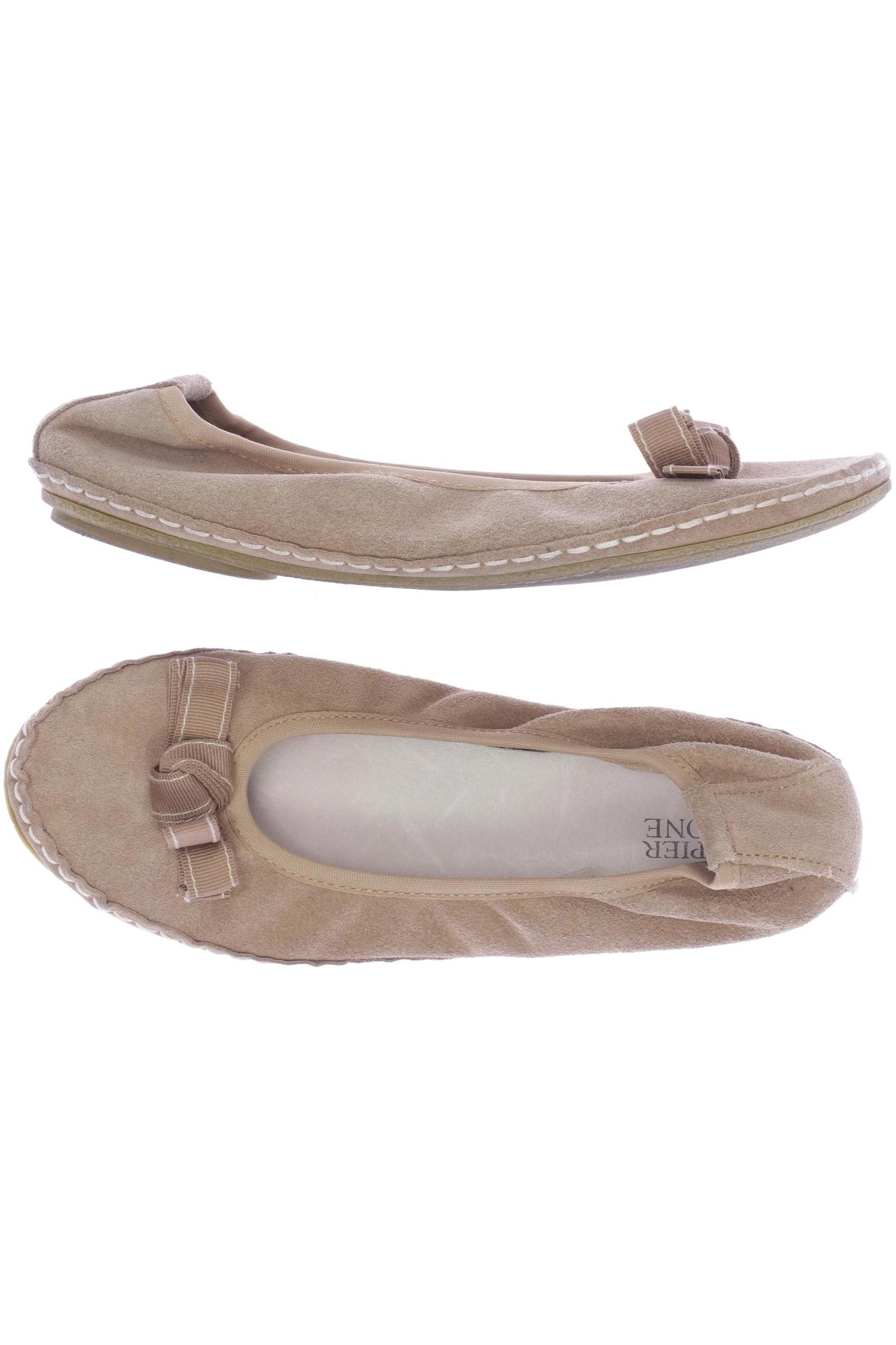

pier one Damen Ballerinas, beige, Gr. 39