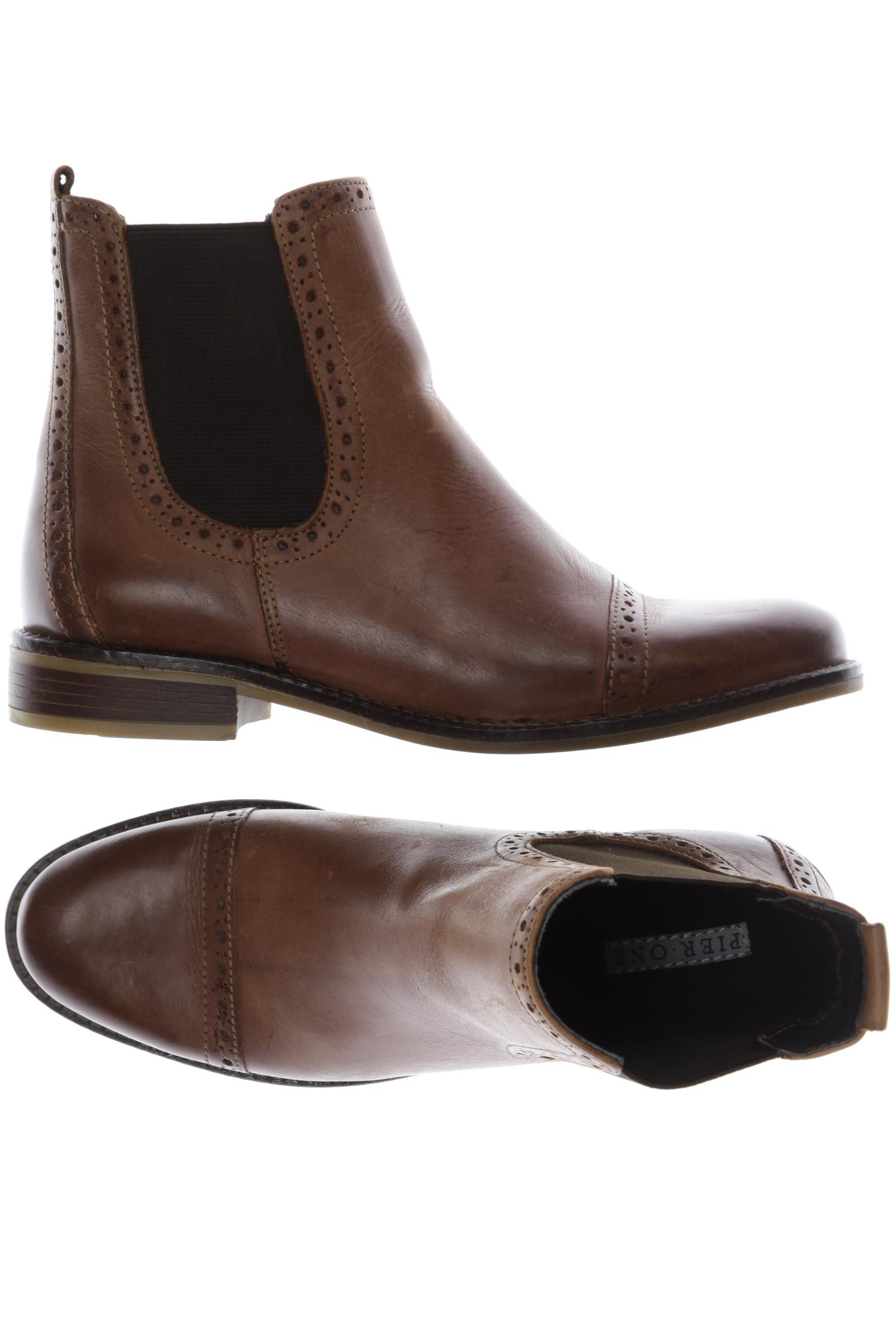 

pier one Damen Stiefelette, braun, Gr. 37