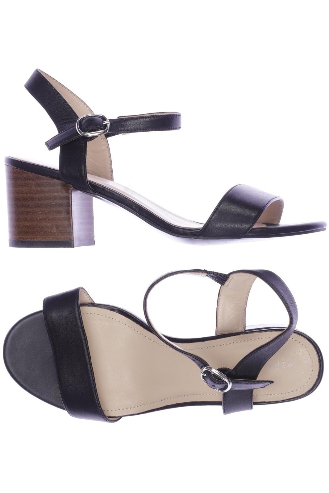 

pier one Damen Sandale, schwarz, Gr. 39