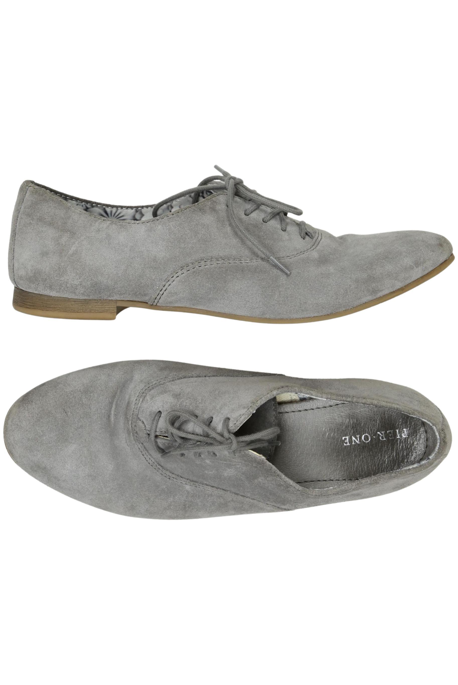 

pier one Damen Halbschuh, grau, Gr. 39