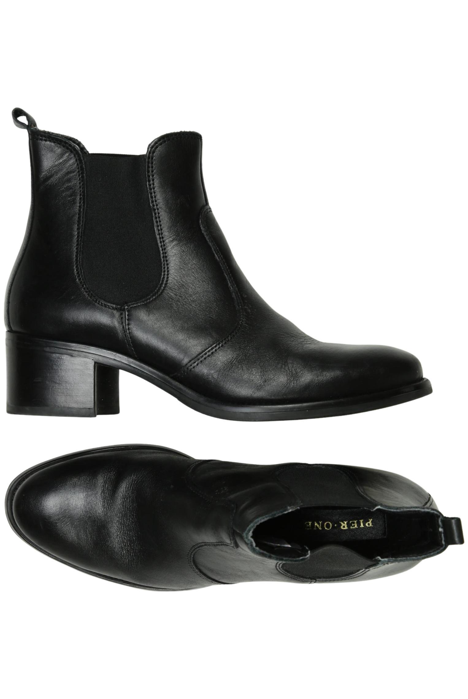 

pier one Damen Stiefelette, schwarz, Gr. 38