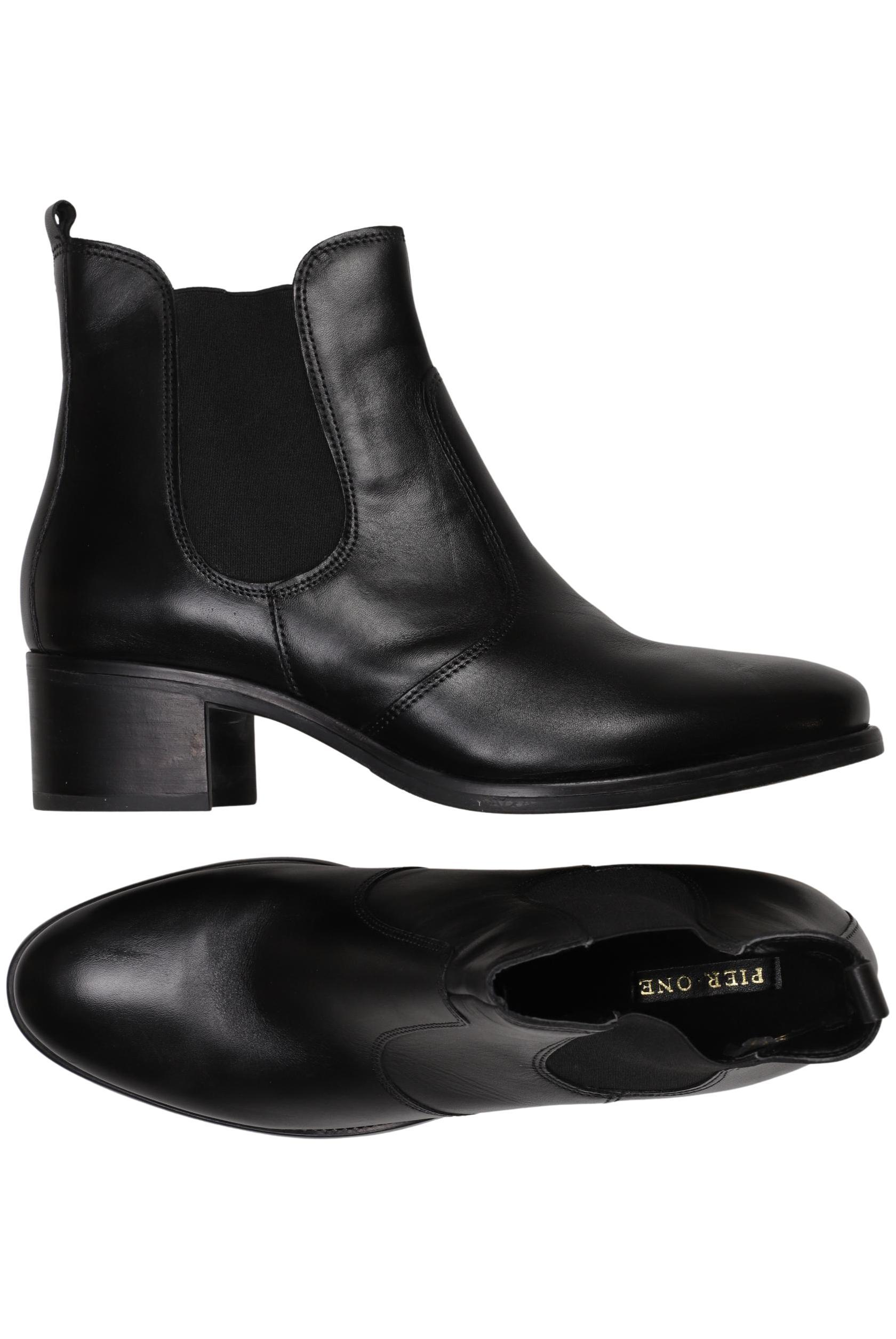 

pier one Damen Stiefelette, schwarz, Gr. 41