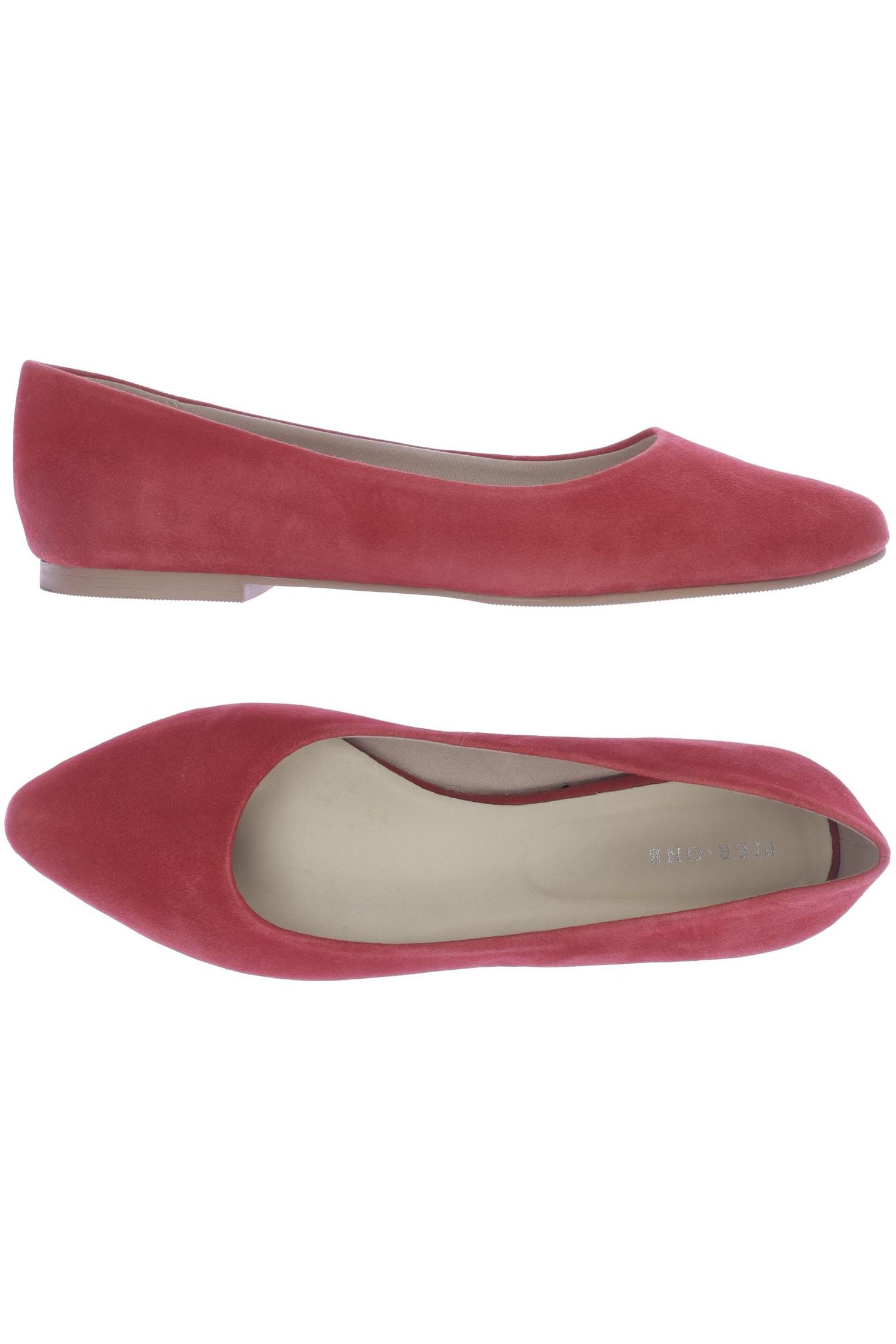 

pier one Damen Ballerinas, rot, Gr. 40