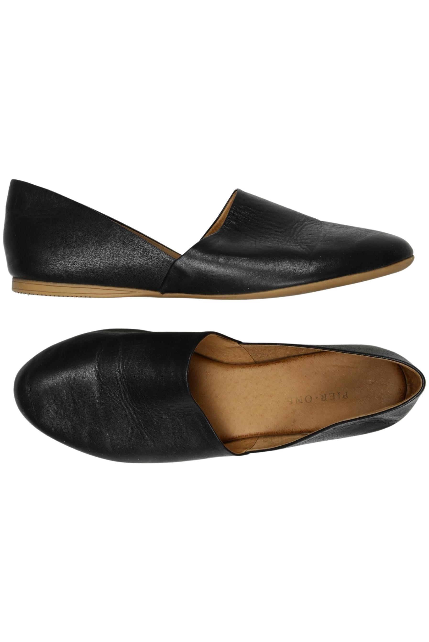 

pier one Damen Ballerinas, schwarz, Gr. 38