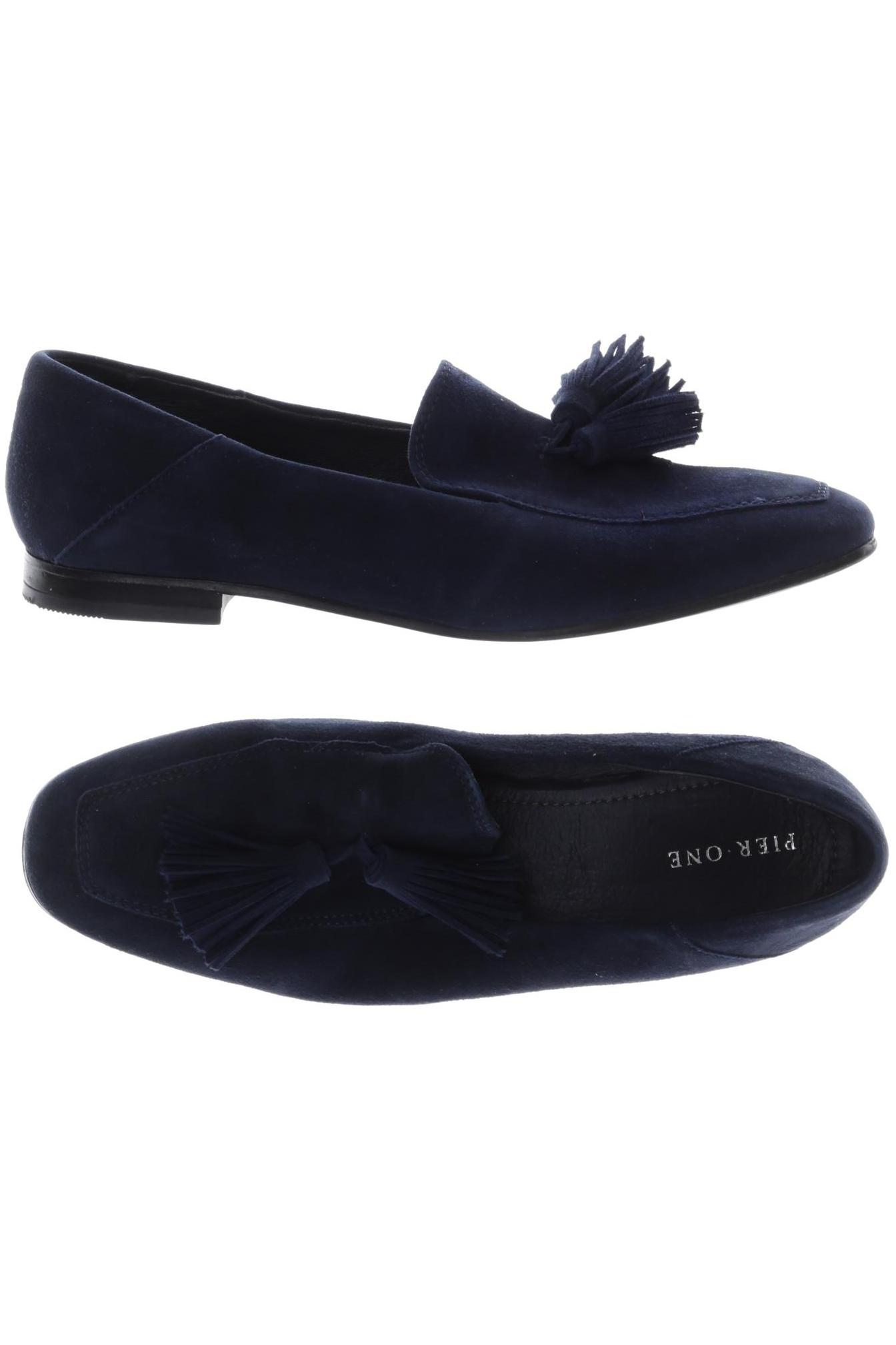 

pier one Damen Halbschuh, marineblau, Gr. 38