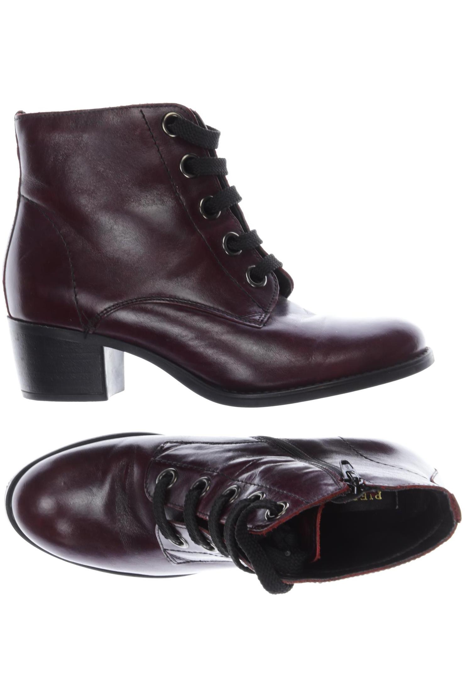 

pier one Damen Stiefelette, bordeaux, Gr. 39