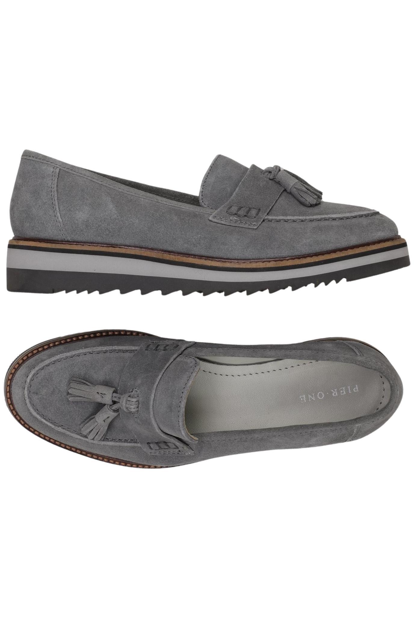 

pier one Damen Halbschuh, grau, Gr. 39