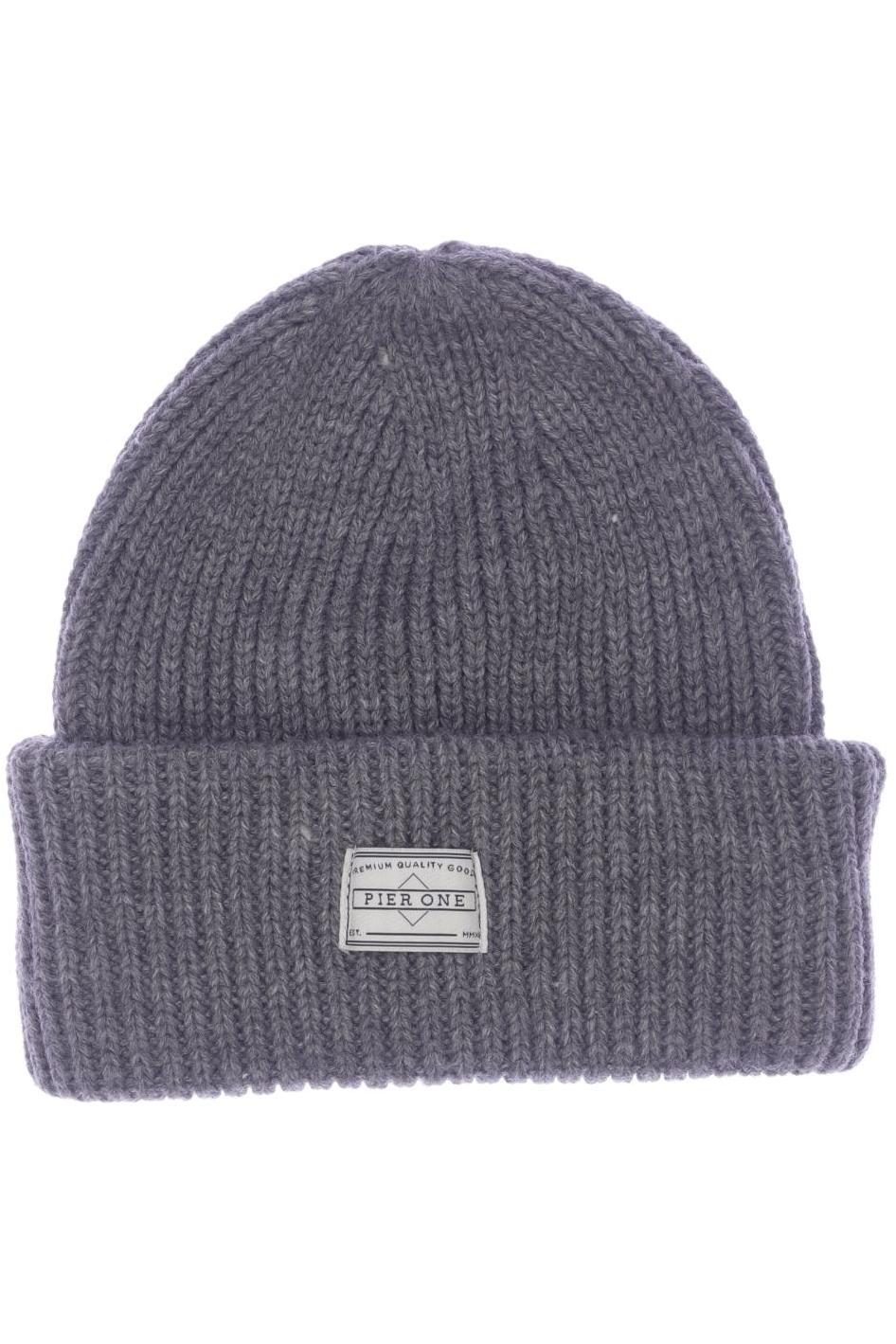 

pier one Damen Hut/Mütze, grau, Gr. uni