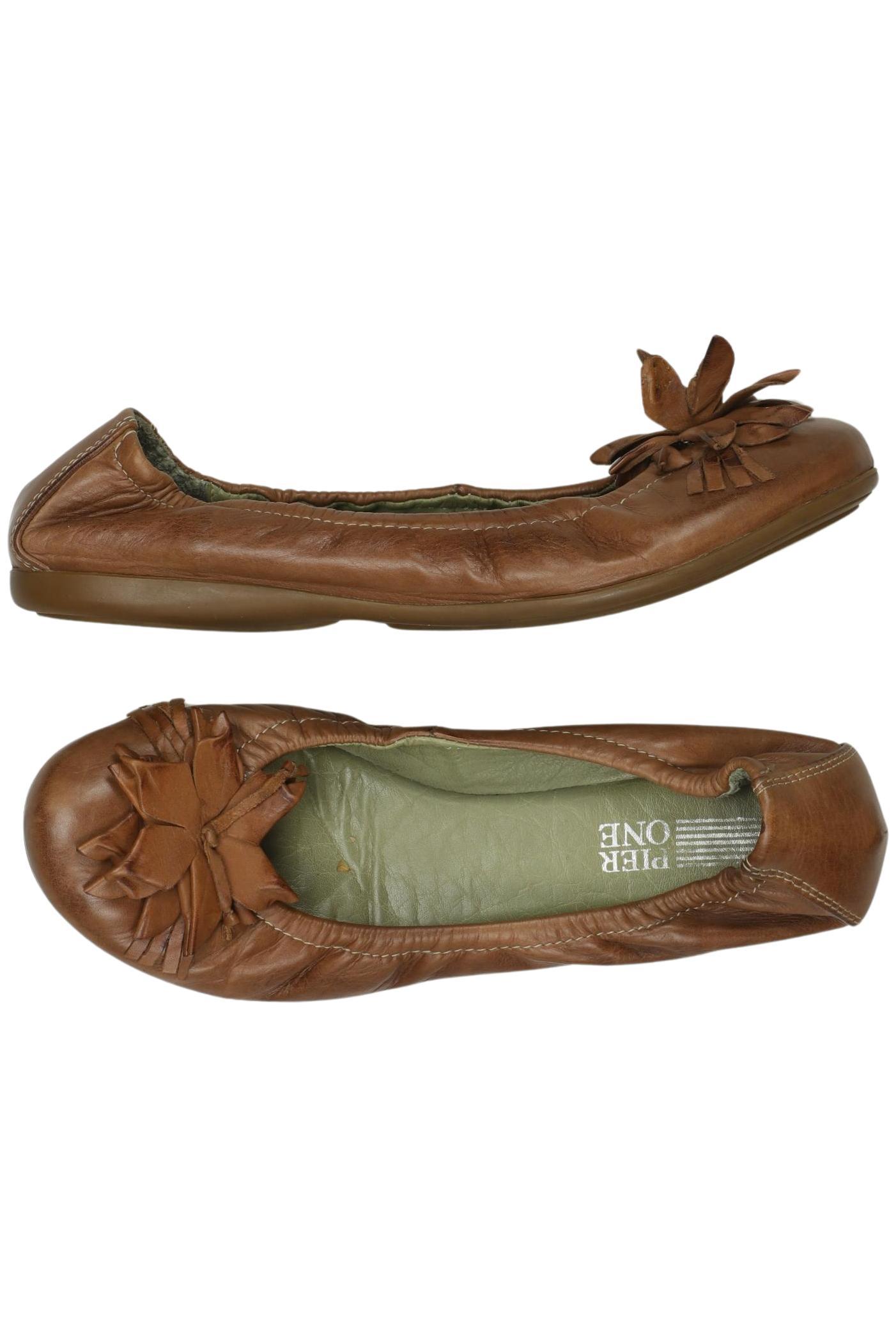

pier one Damen Ballerinas, braun, Gr. 38